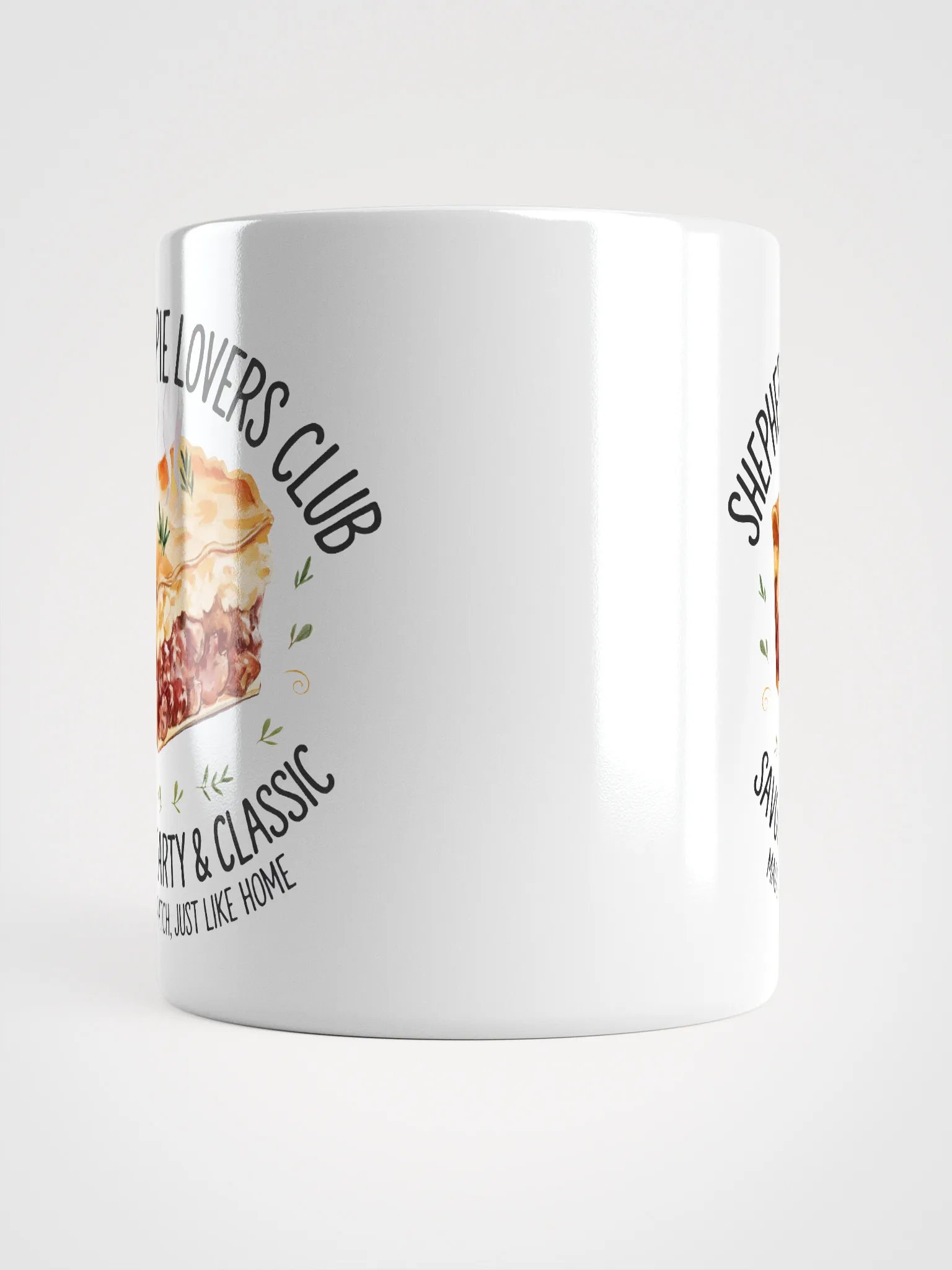 Shepherd's Pie Lovers Club White Glossy Mug product image (15)