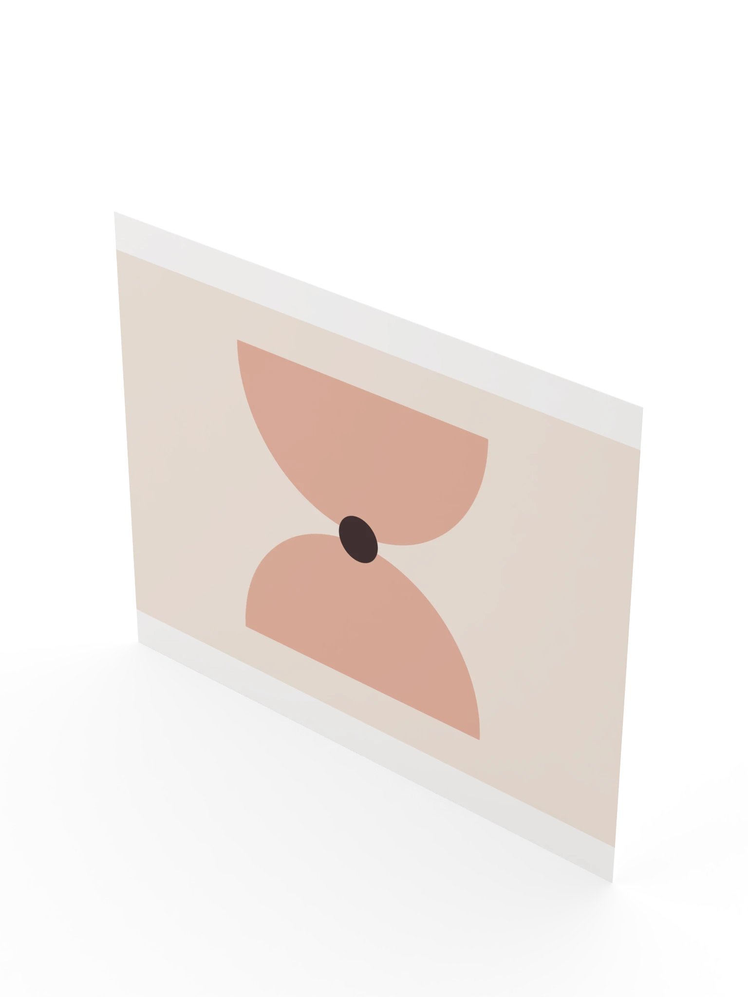 Blush Pink Geometric Print | Abstract Bathroom Wall Art product image (10)
