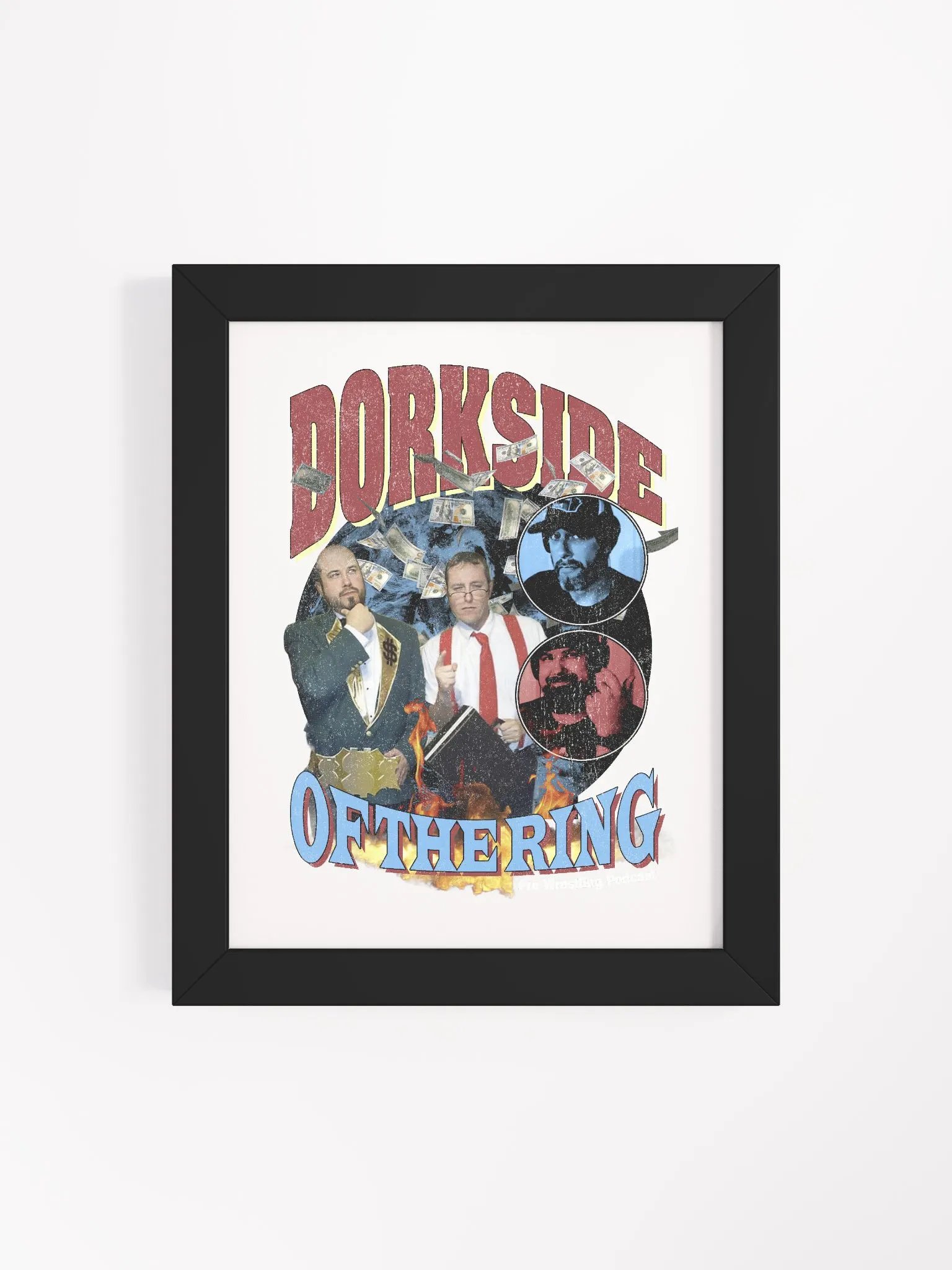 DORKSIDE OF THE RING: Satirical Wrestling Poster product image (12)