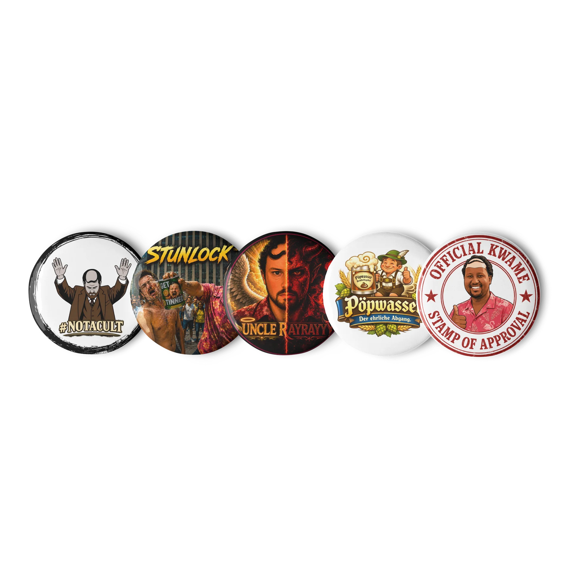 Mixed button pins product image (1)
