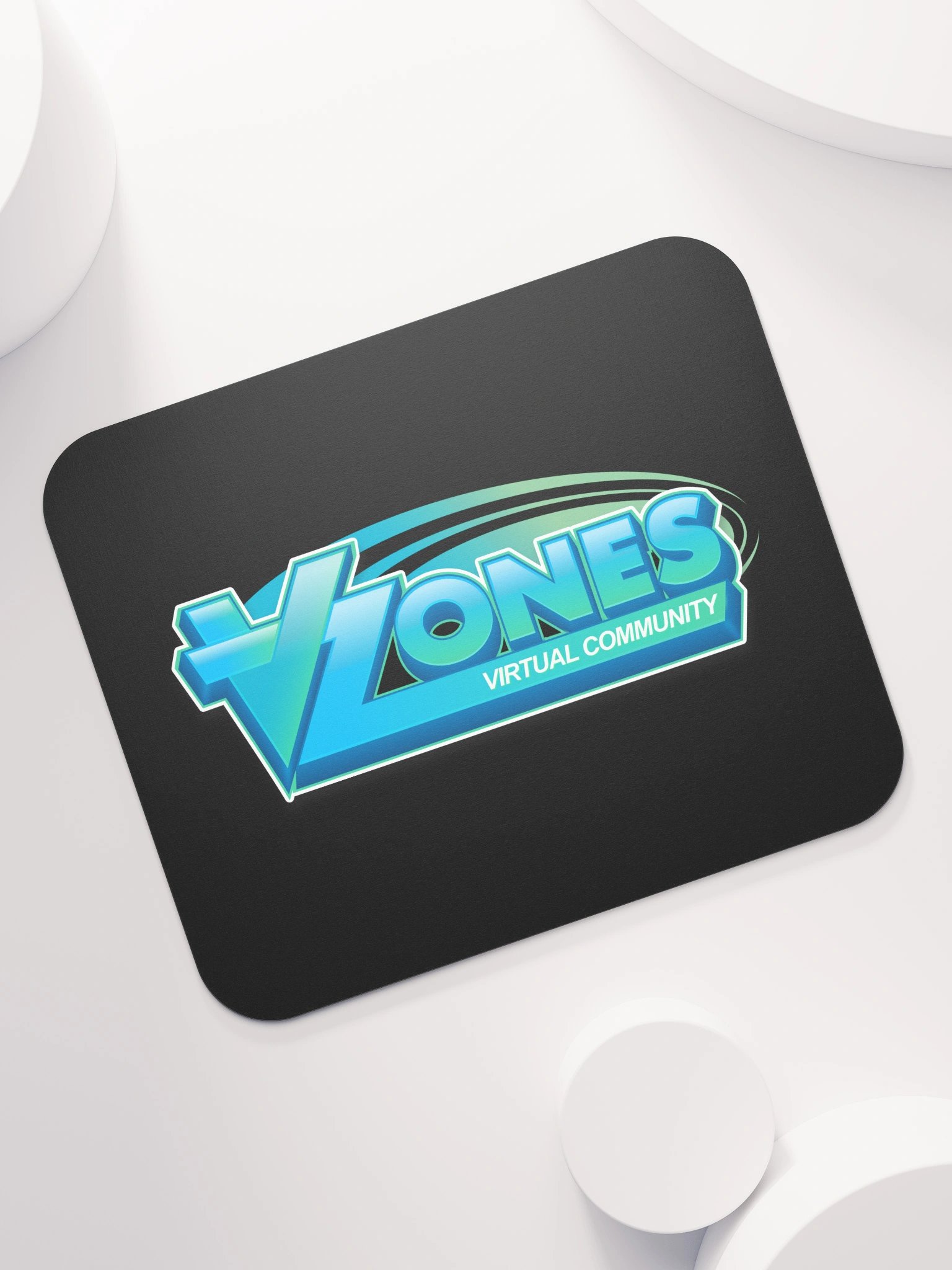 VZones Logo Mouse Mat - Black product image (7)