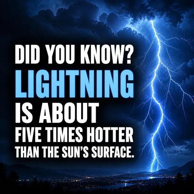 A single bolt can heat the surrounding air to around 50,000°F (30,000°C), which is much hotter than the sun. An average strike contains millions of volts of electricity. The superheated air expands rapidly and explodes outward, creating the sound wave we know as thunder.