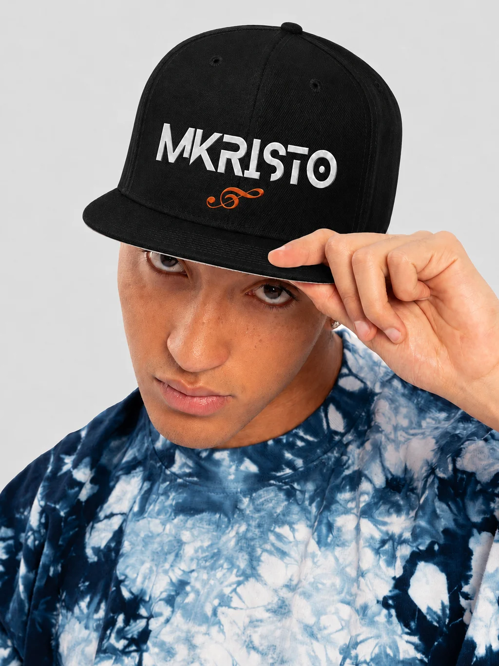 Black Mkristo Logo Snapback Cap product image (2)