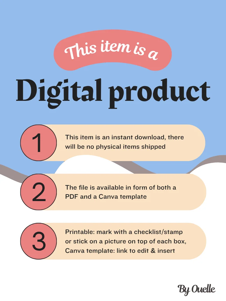 Grid - Summer 2025 Bucketlist (PDF & Template) product image (4)