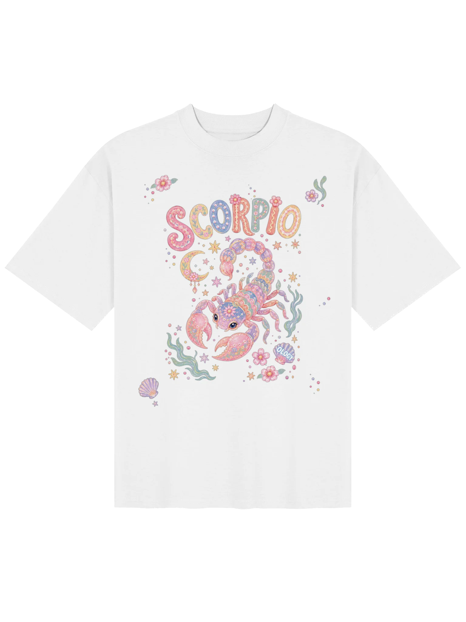 Scorpio Astro Pop Oversized Tee product image (2)