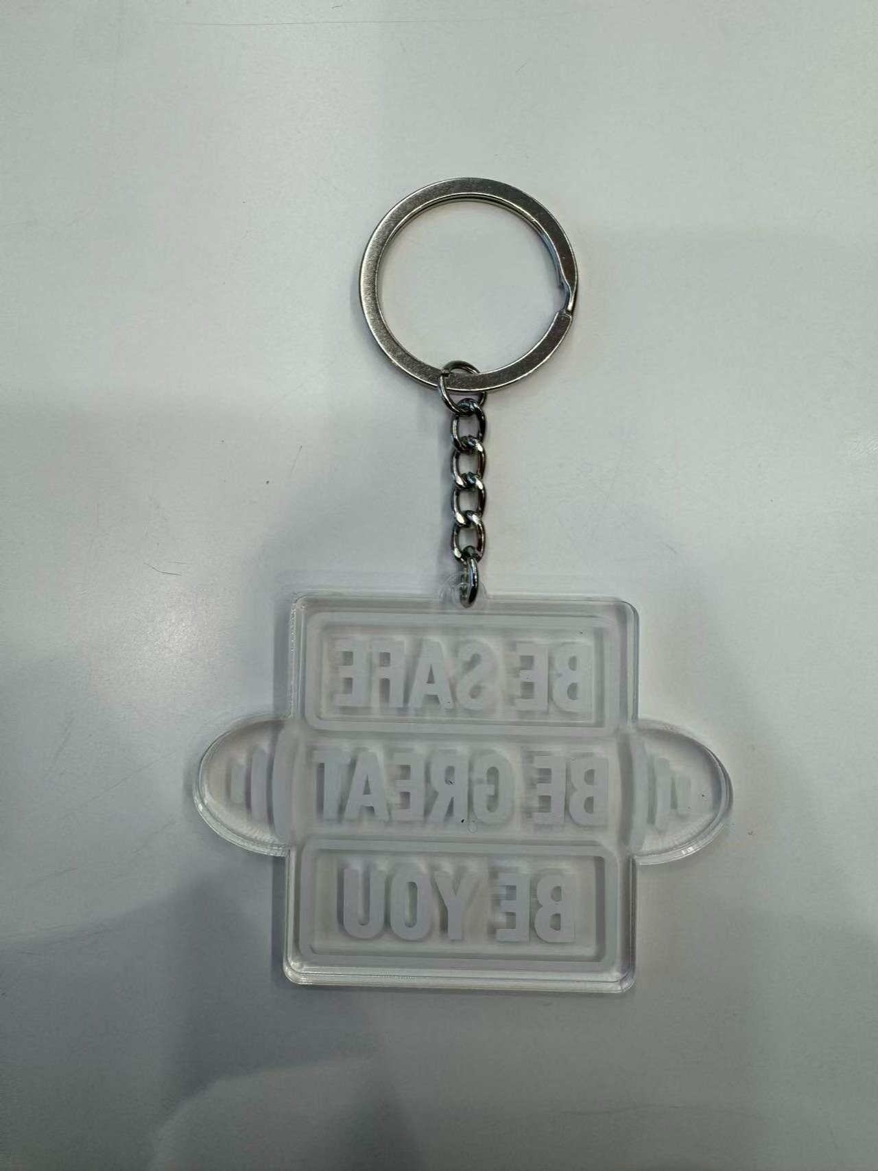Be Safe, Be Great, Be You Acrylic Keychain product image (2)