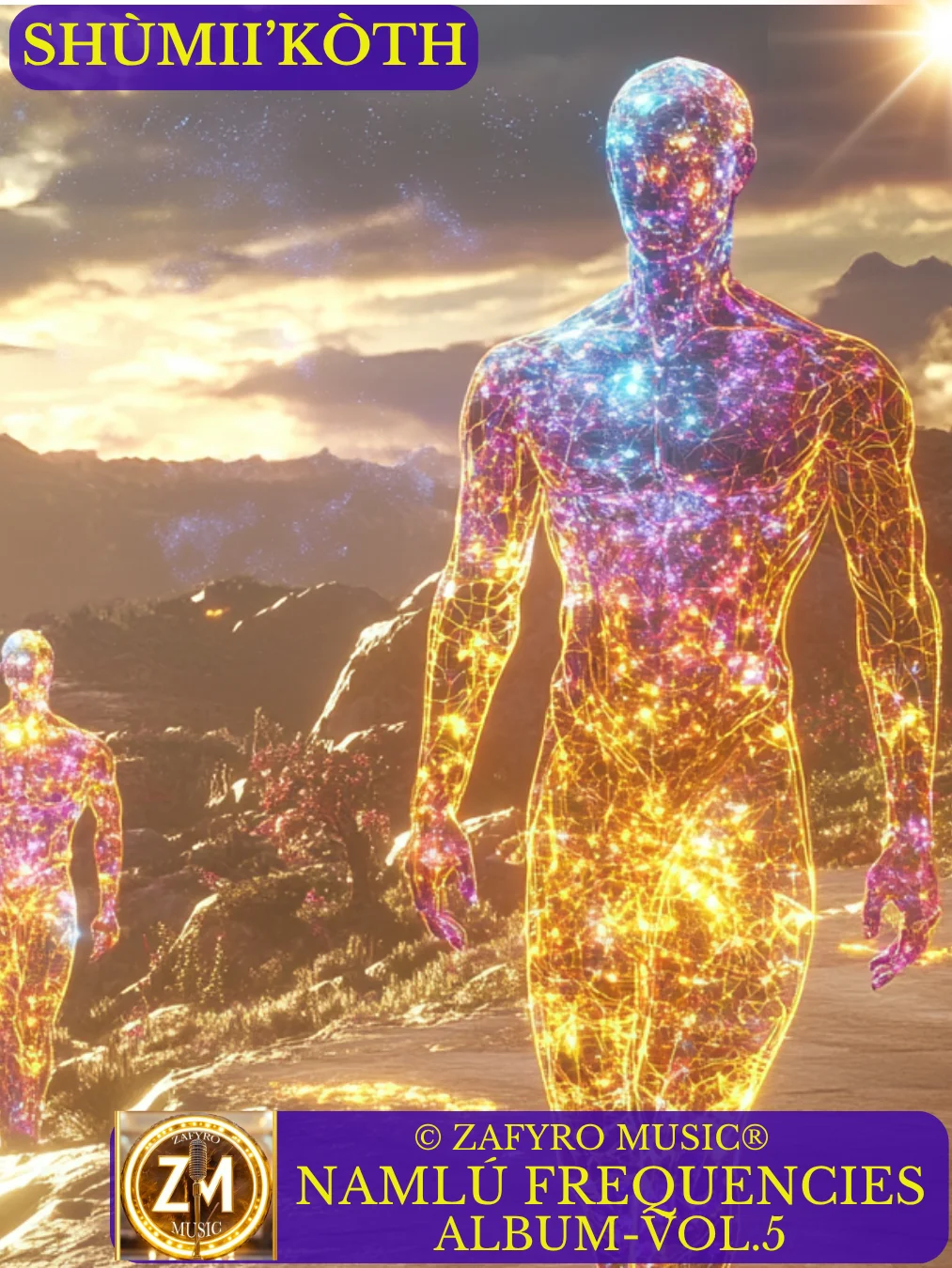 ALBUM – VOL. 5 (MUSIC) – SHÙMII’KÒTH (NAMLÚ FREQUENCIES) LIGHT CODES & ENERGY PROGRAMMING / ASCENSION AND SPIRITUAL EVOLUTION product image (1)