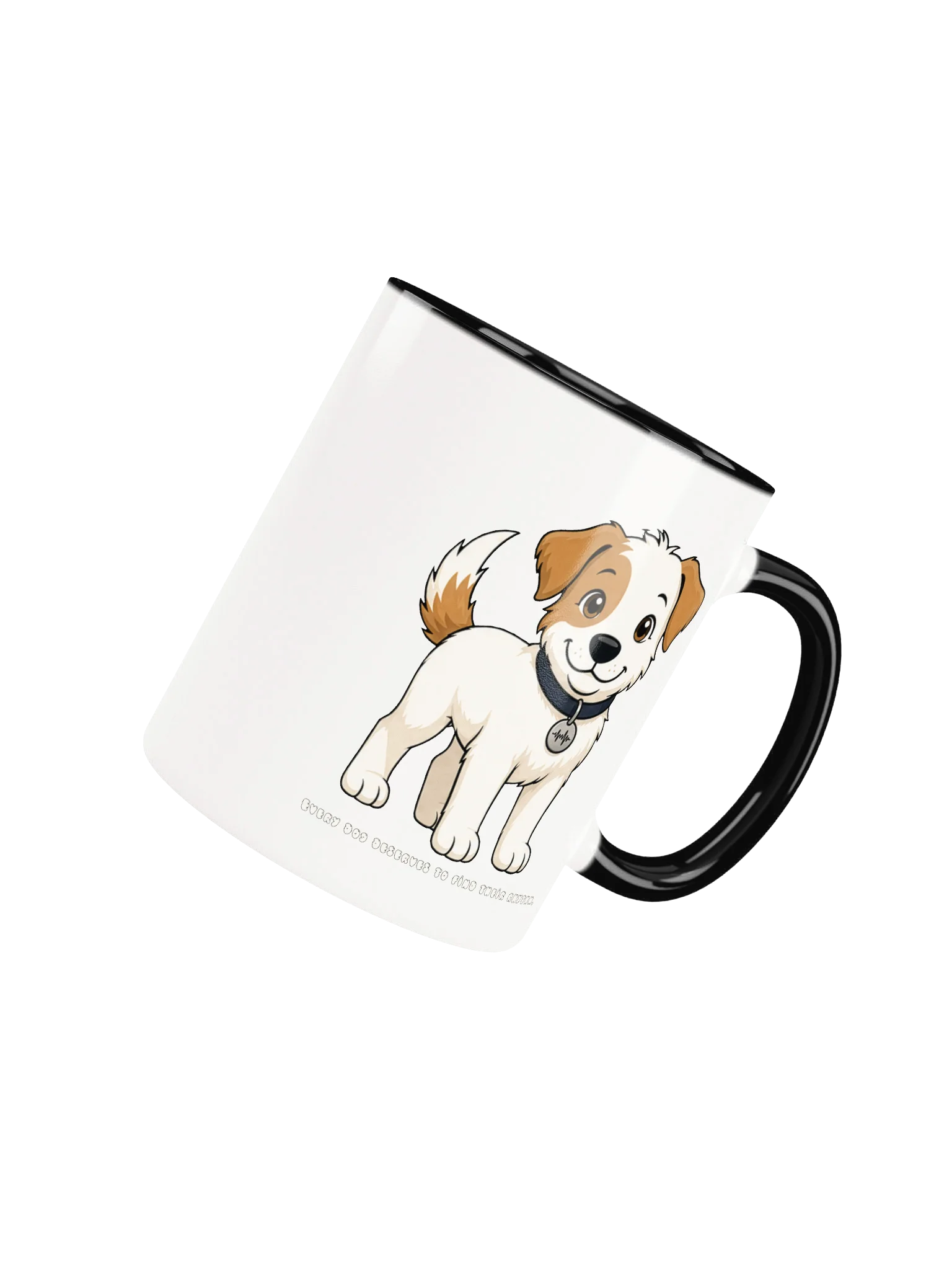Sonance Dog Ceramic Mug with Colour Inside (Stand) product image (4)