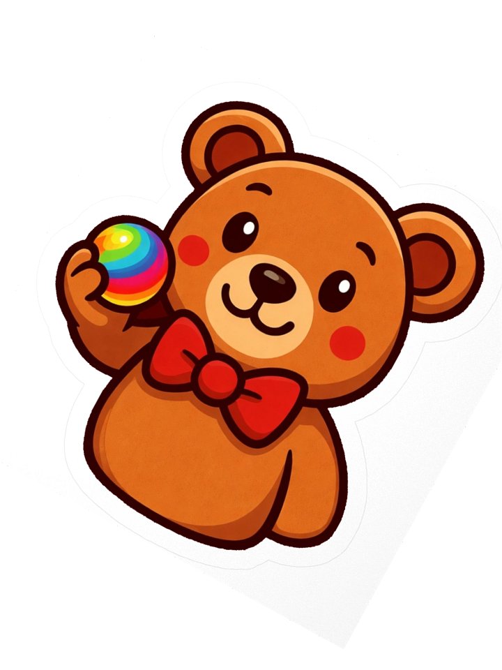 Jubear Rainbow Marble Sticker product image (2)