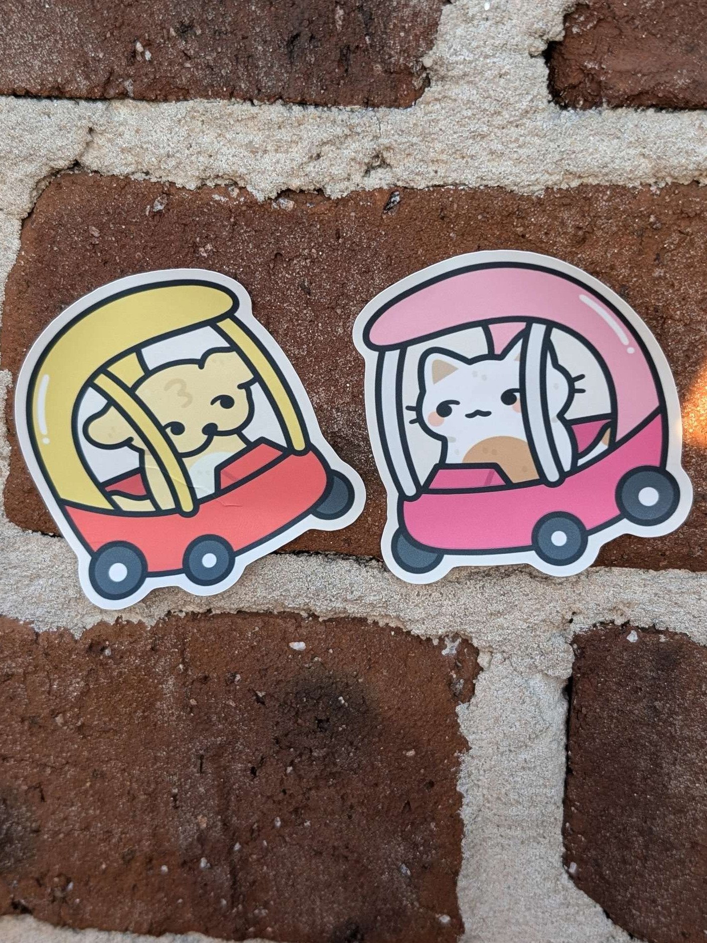Suni & Luna Matching Car Stickers product image (1)