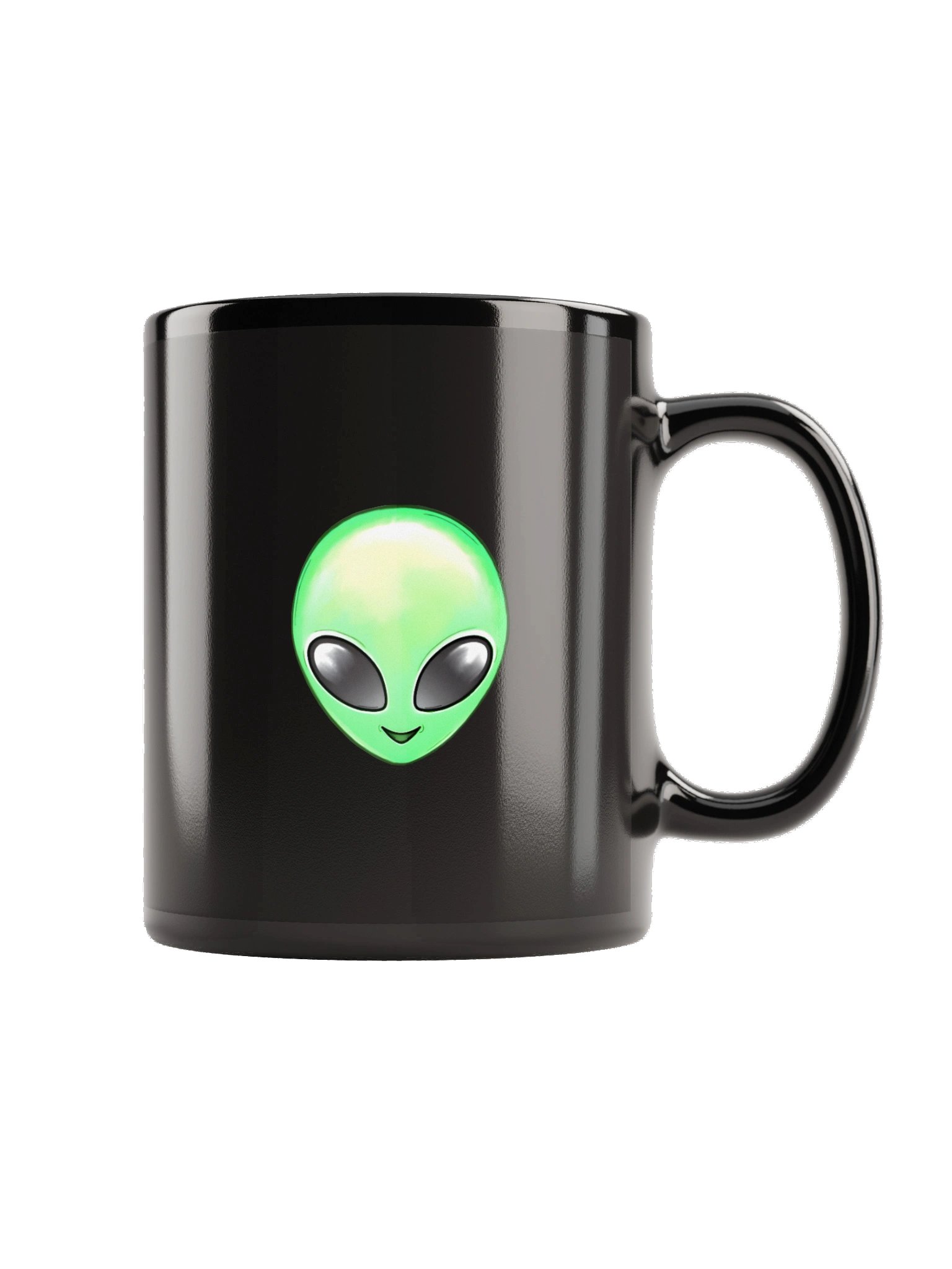 Alien Abduction Black Glossy Mug product image (5)