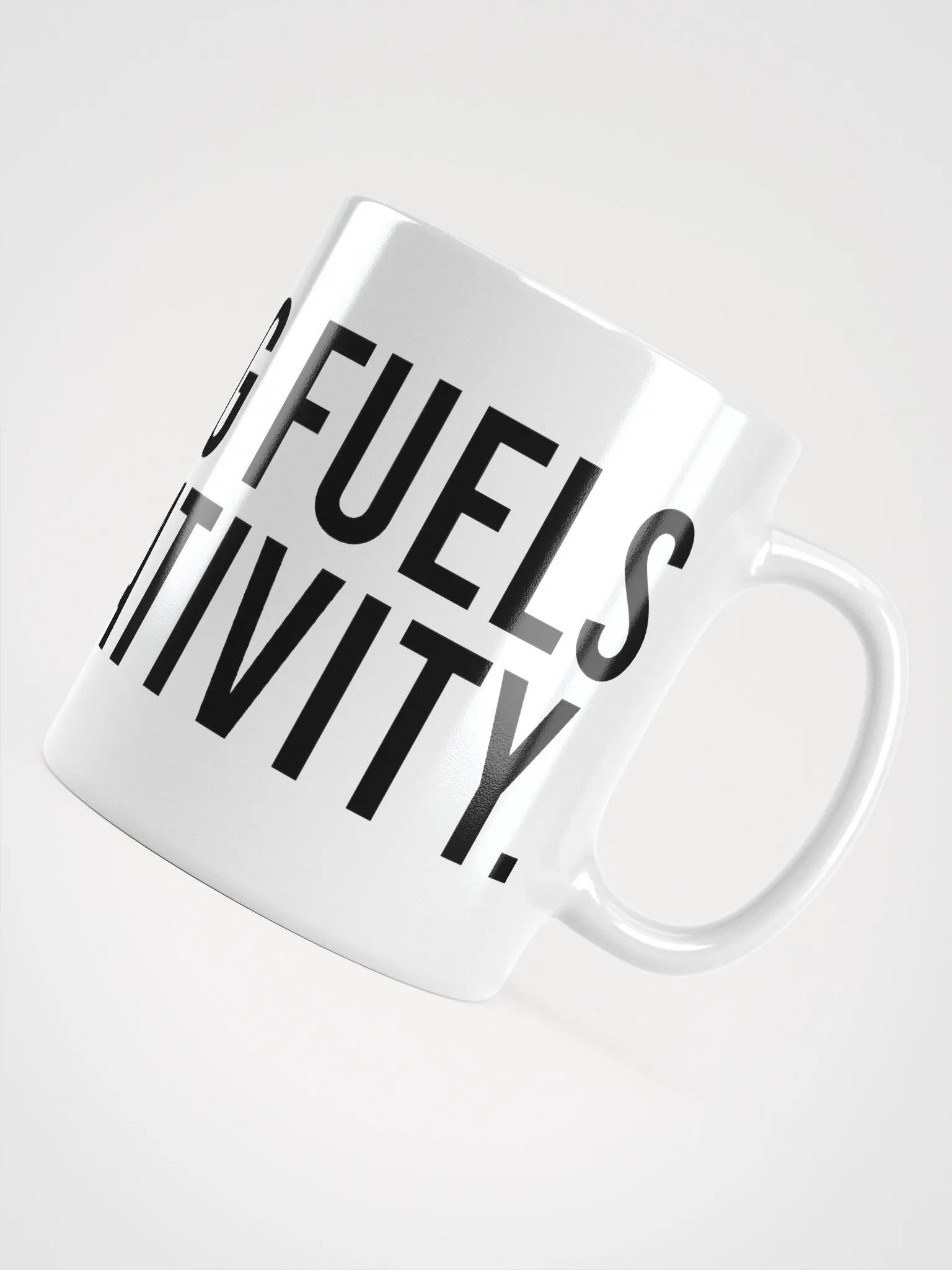 This mug fuels my creativity. - coffee mug product image (10)