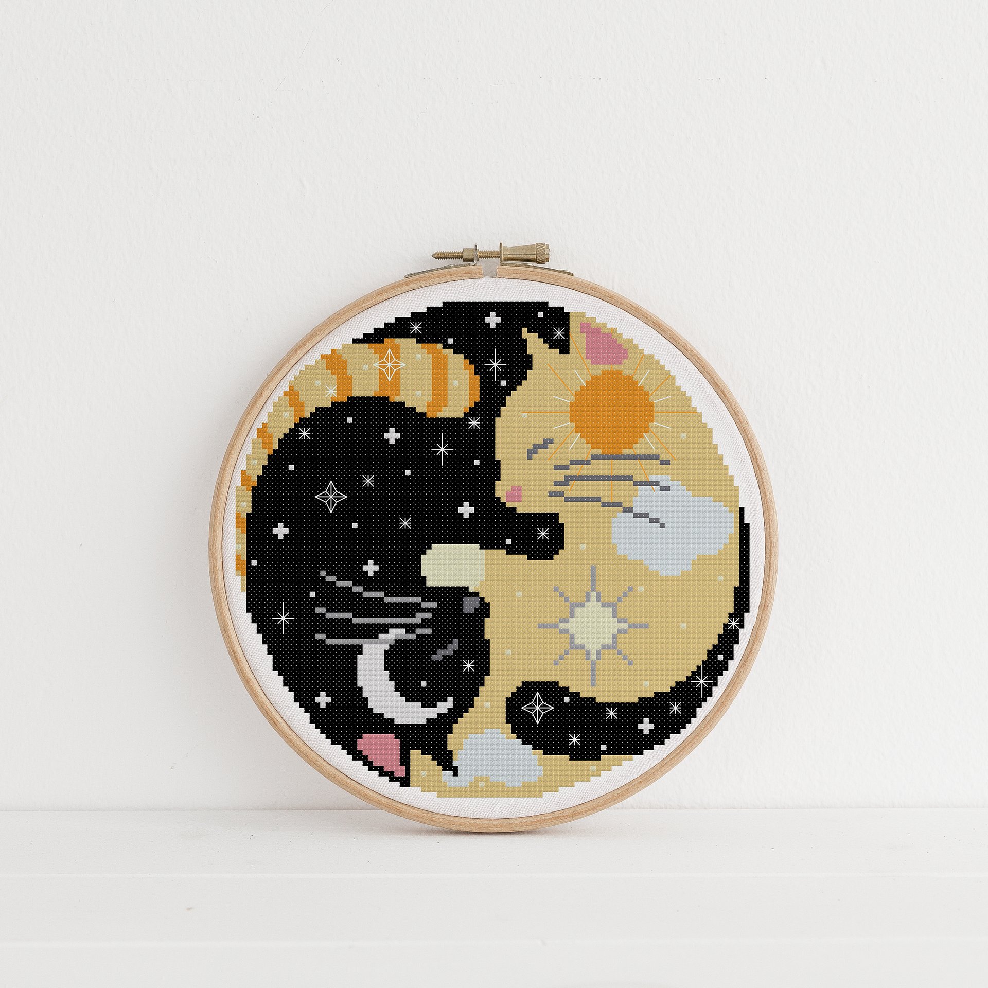 Luna and Apollo - Cross Stitch Pattern product image (3)