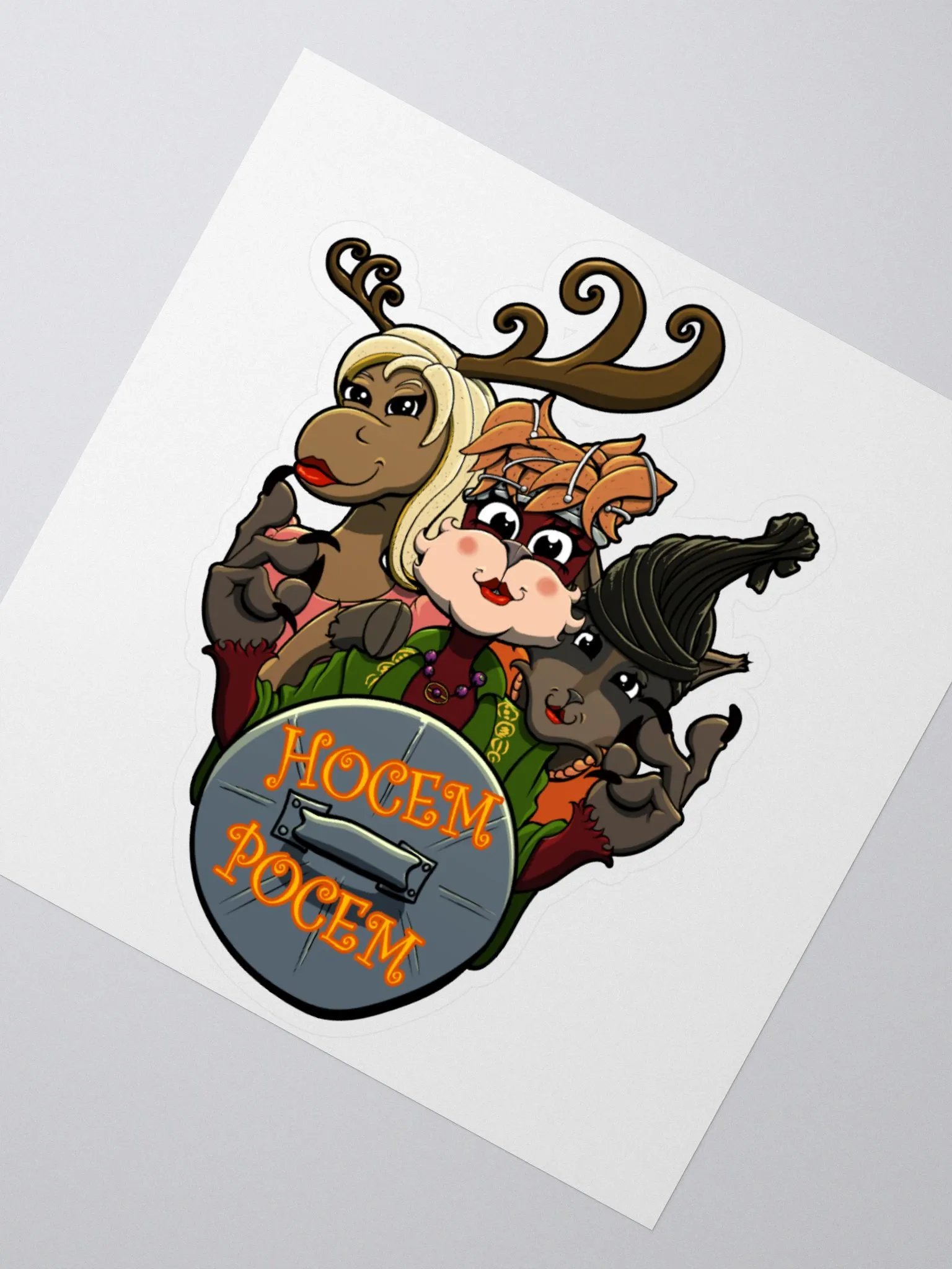 Hocem Pocem Sticker product image (1)