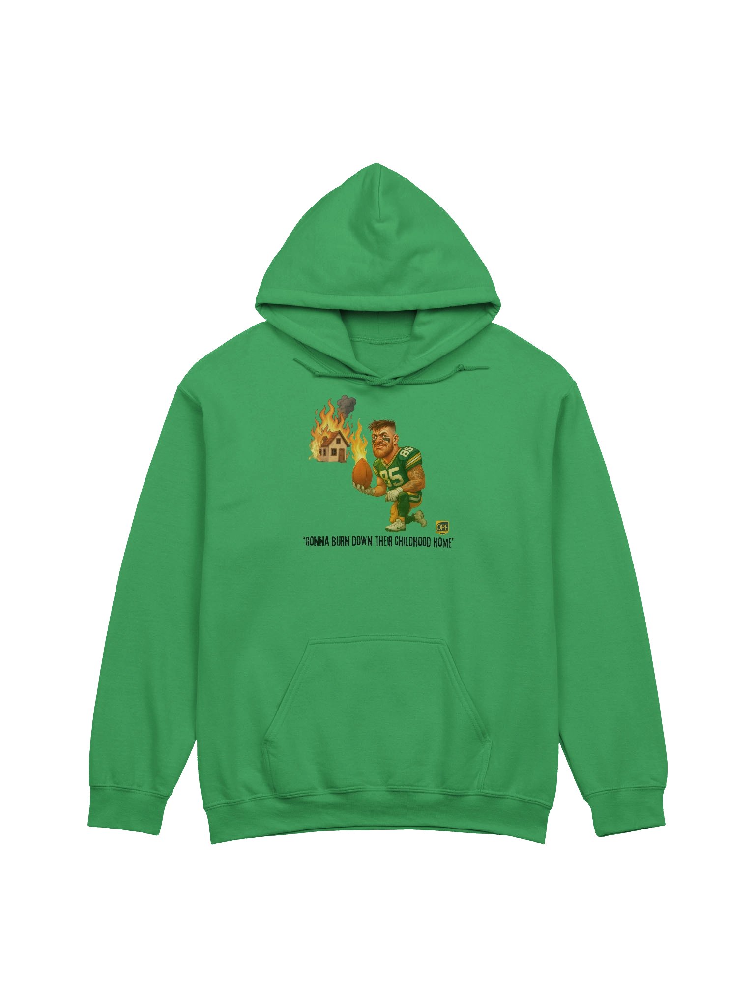 Burn Down The Childhood Home Light Color Hoodie product image (2)