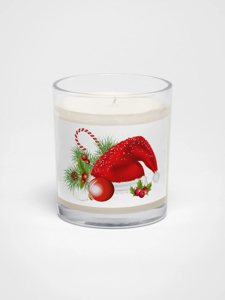 Festive Santa Hat Soy Wax Candle product image (1)