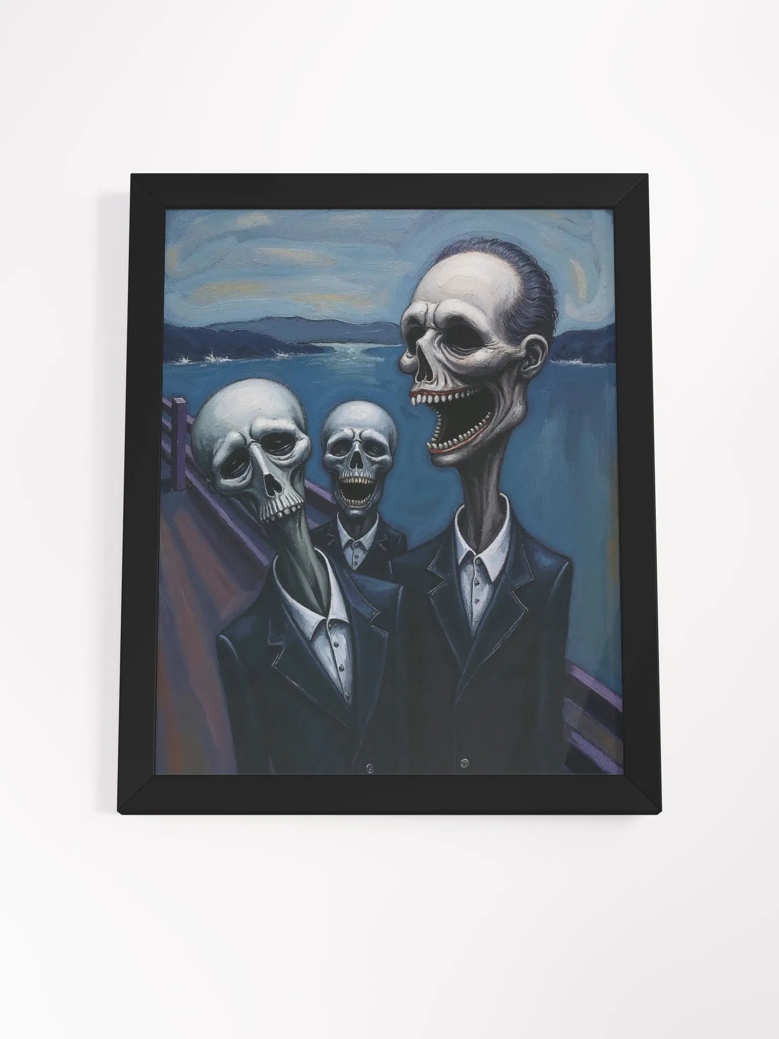Surreal Laughter Framed Print product image (22)