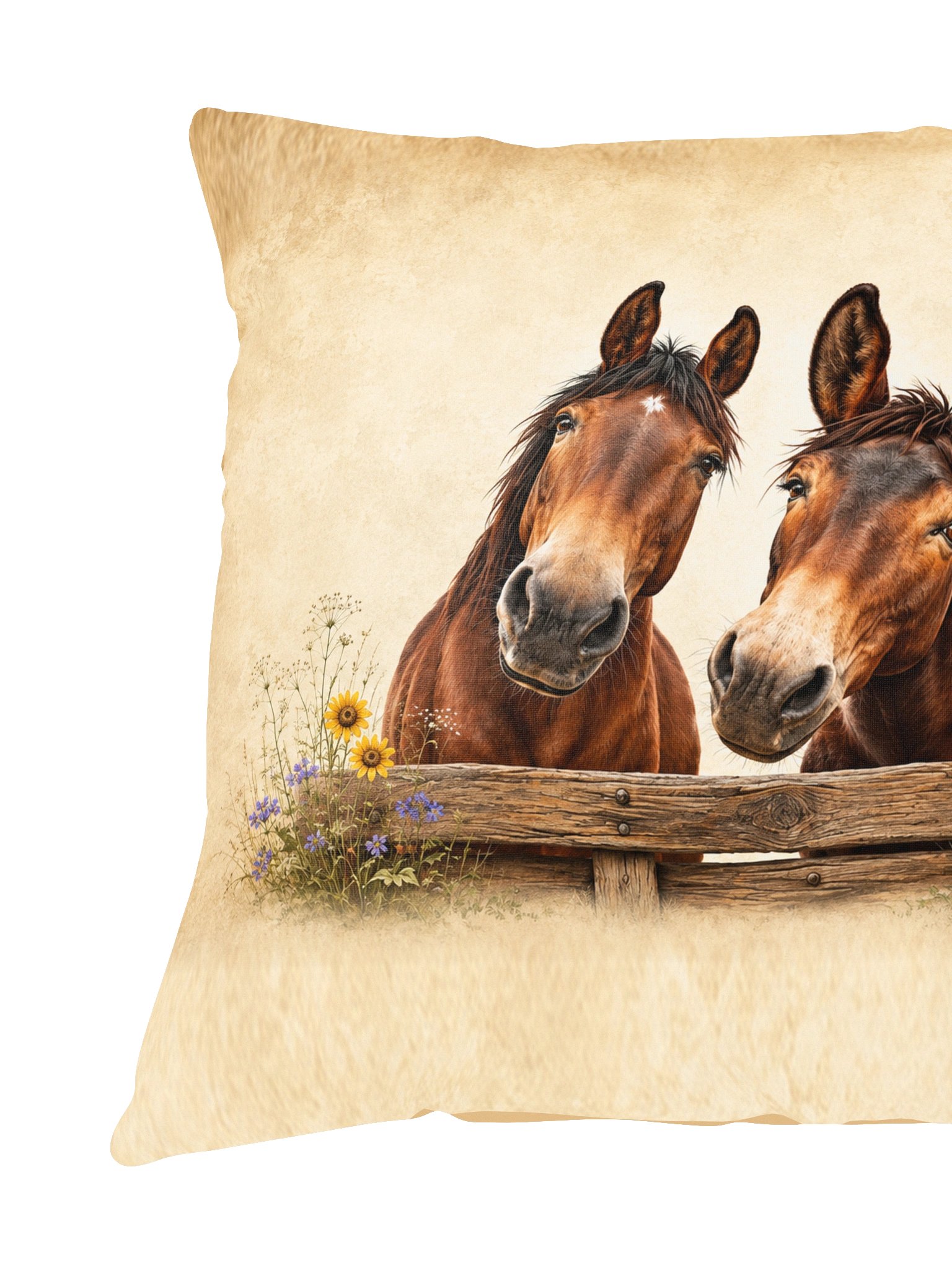 Meet Me at the Fence — Cabo & Delilah Pillow product image (3)