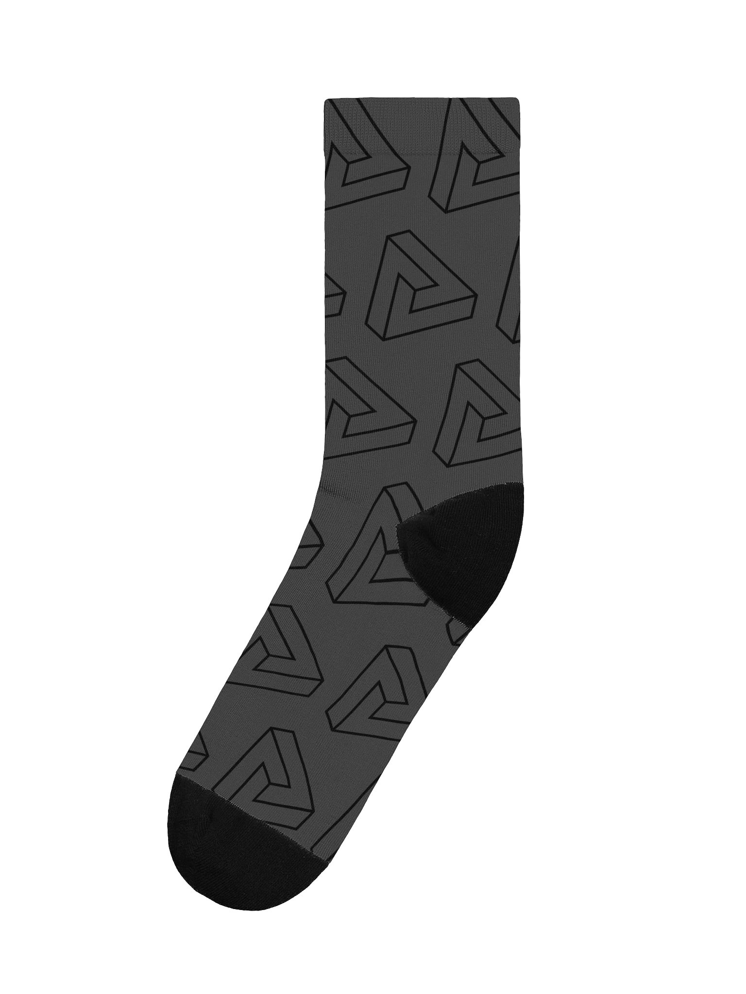 Logo On Gray Socks product image (1)