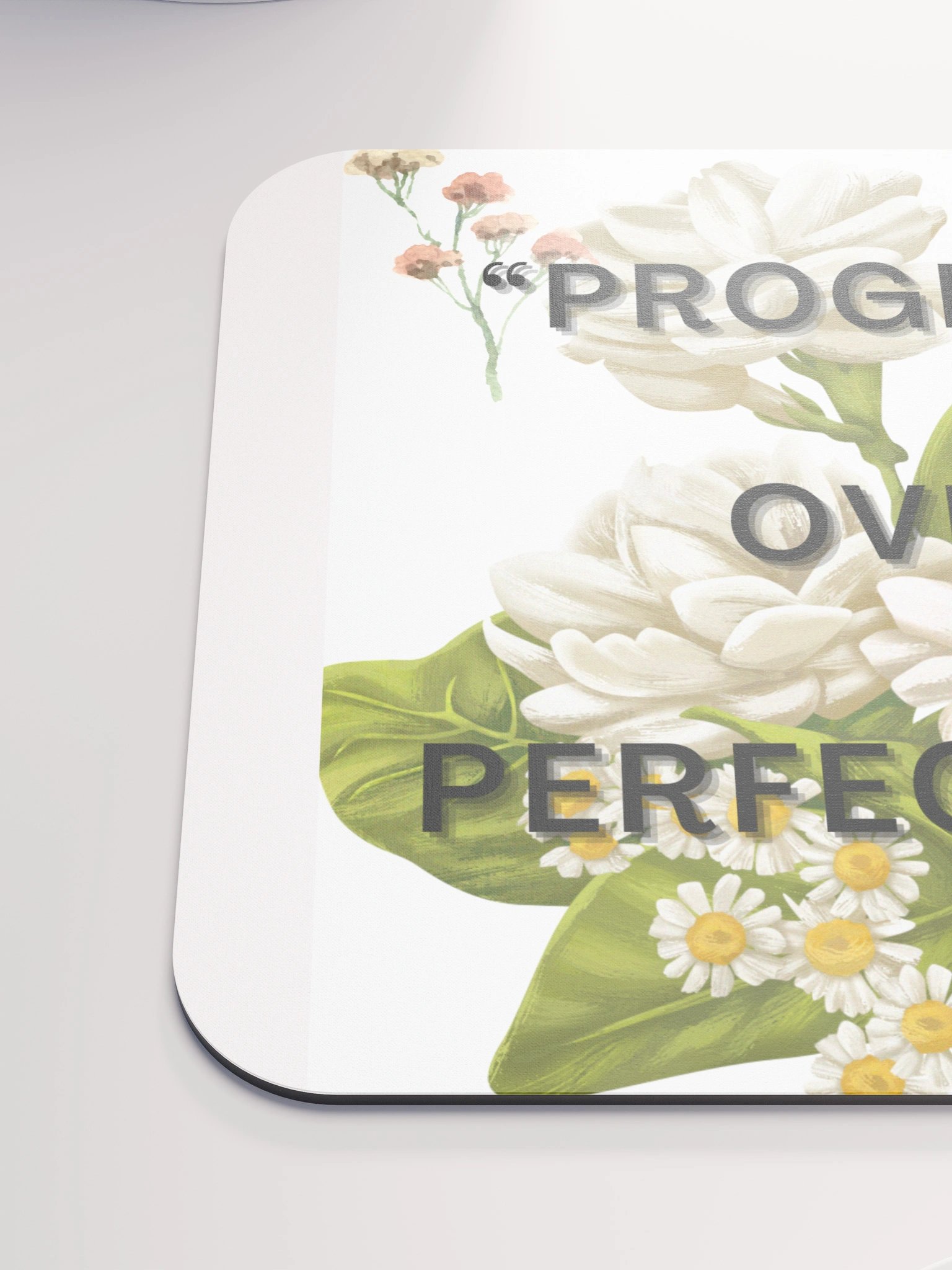 Floral Motivation Mouse Pad product image (6)