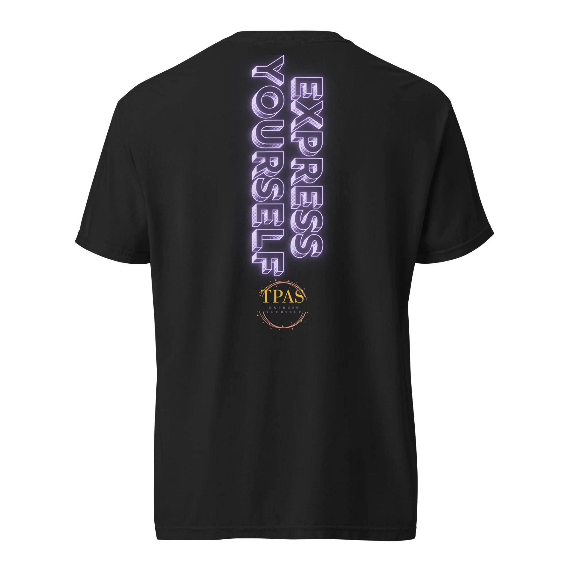 Midnight Glow Express Yourself Unisex T-Shirt (Purple) product image (4)