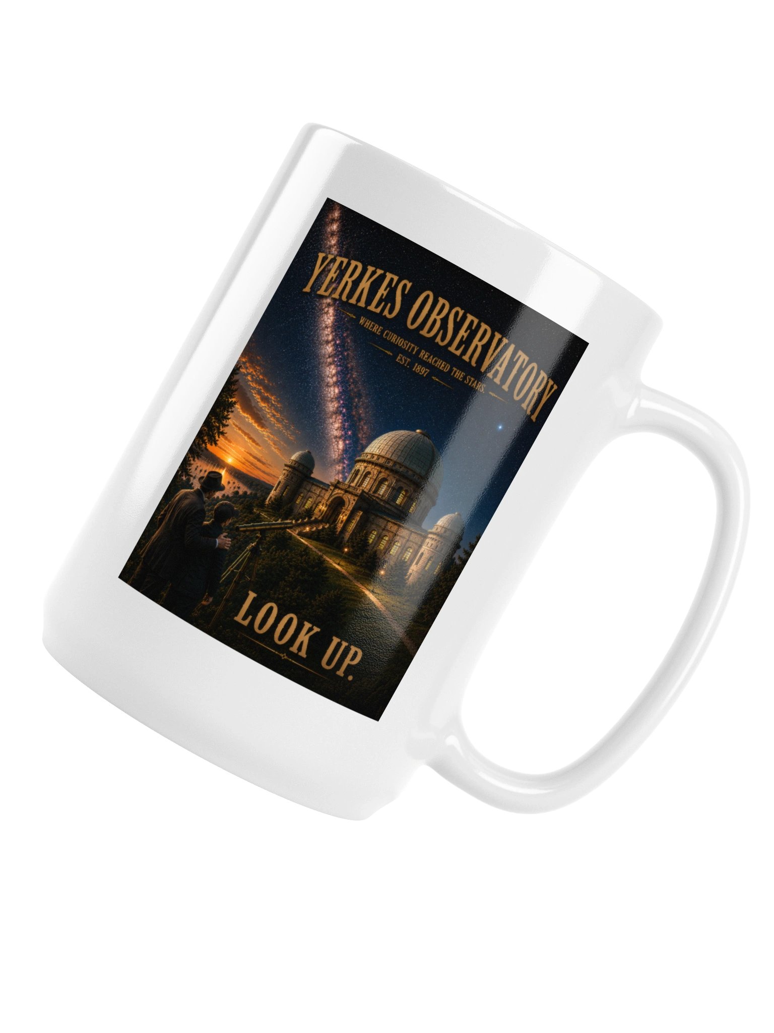 Yerkes Observatory 15oz Mug product image (6)