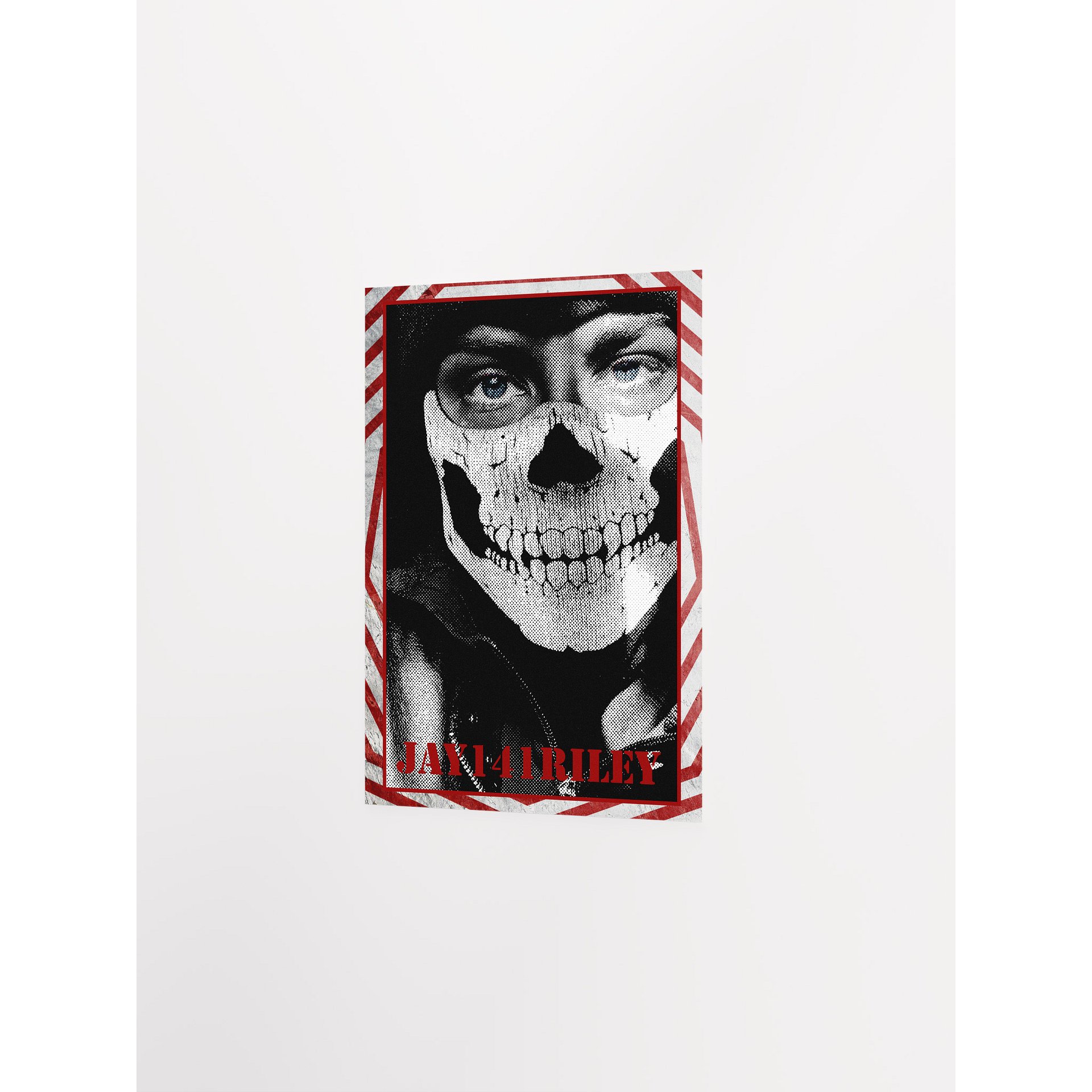 Halftone Jay Poster product image (19)