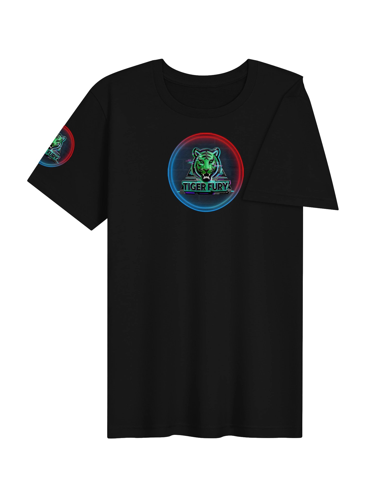 Tiger Fury Neon Logo Tee product image (4)