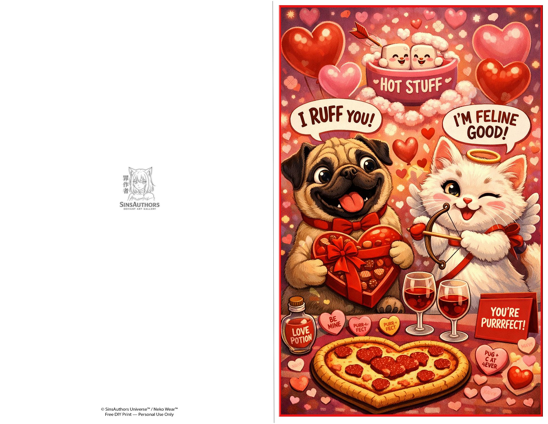 💖 DIY Valentine Pack 1 — Neko Wear product image (4)