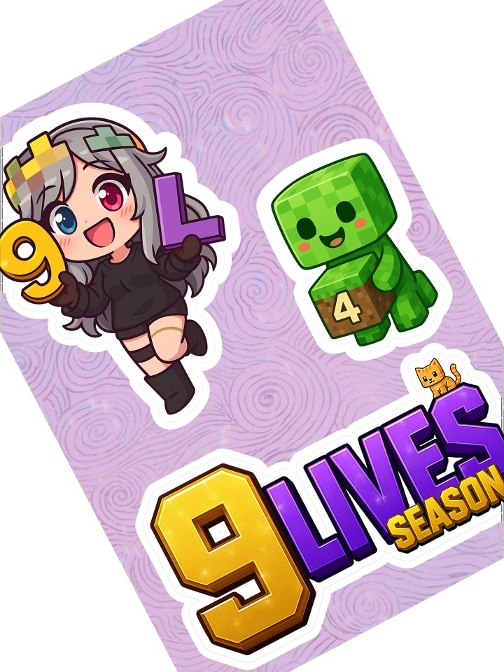 9LS4 Mellie_MC Sticker Sheet product image (2)