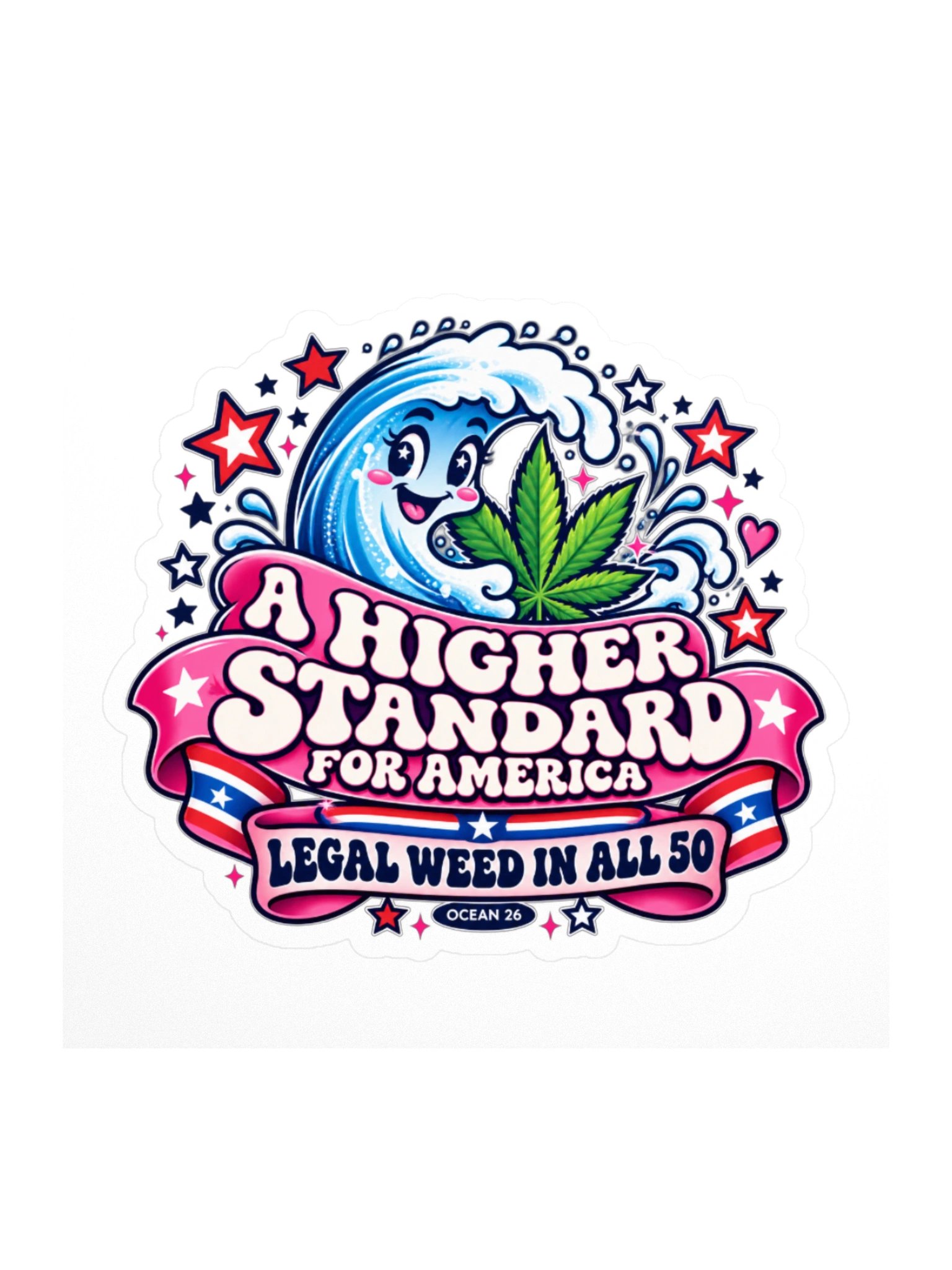 A Higher Standard Sticker product image (1)