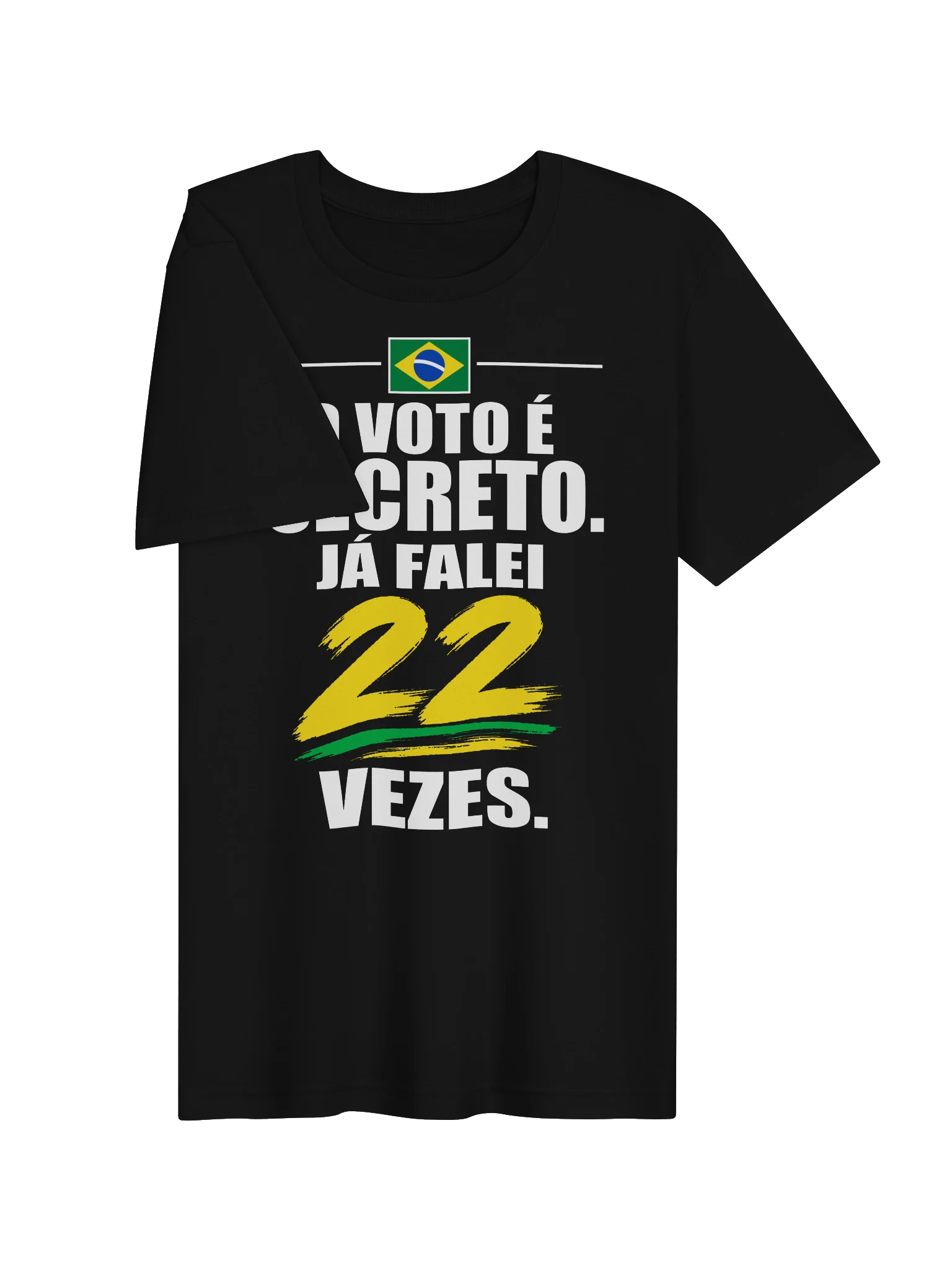 Voto Secreto , só voto 22 — T-Shirt | Model II product image (3)