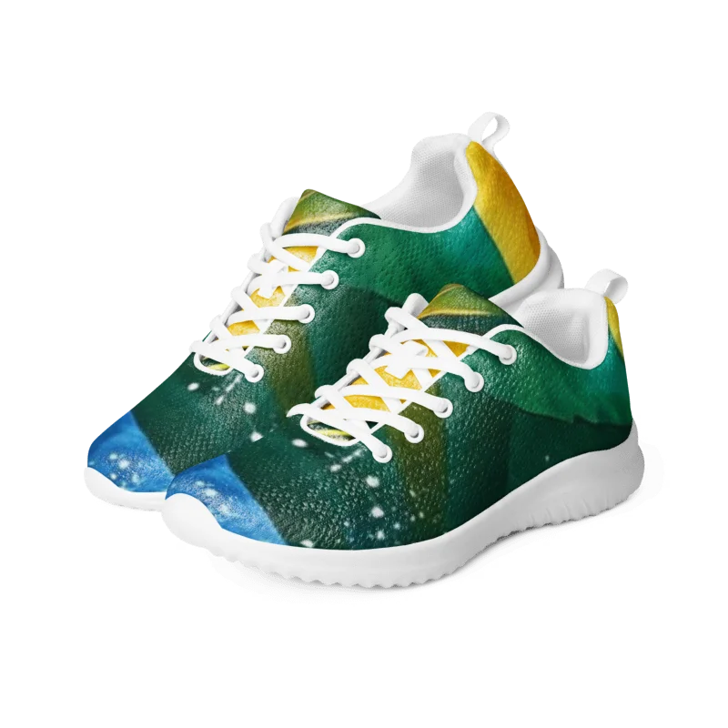 Abstract Diplomat Print - SVG - Caribbean Apples | Women's Athletic Shoes product image (2)