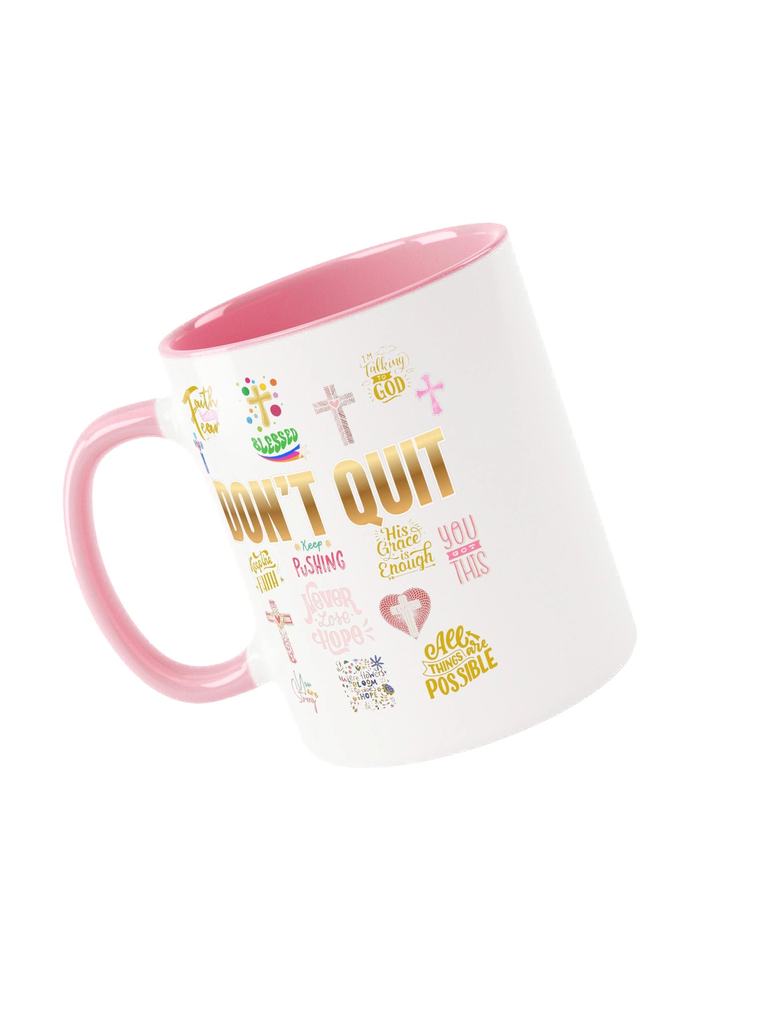 Don't Quit Galatians 6:9 Inspired Ceramic Mug product image (3)