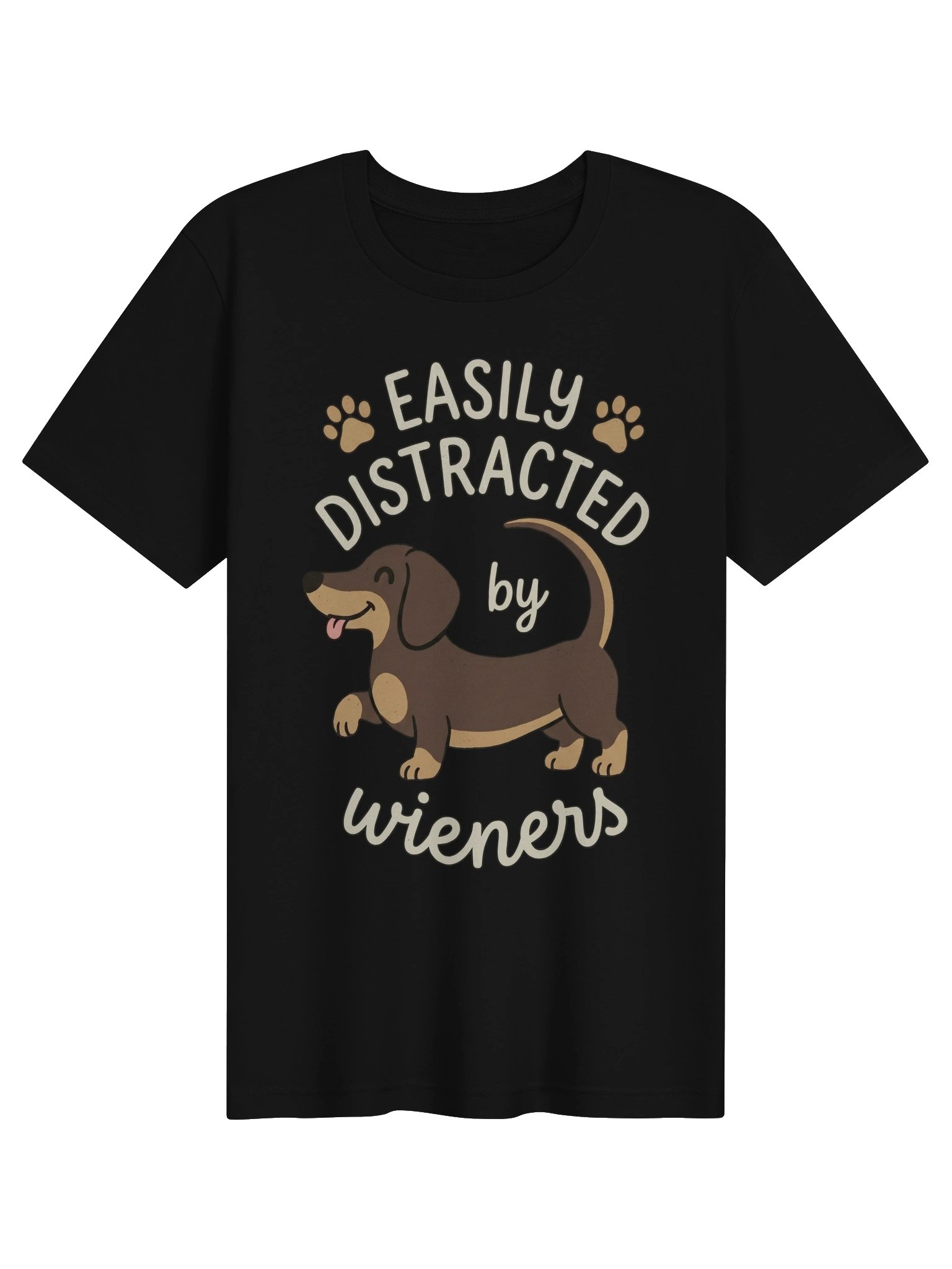 Distracted by Wieners tshirt product image (5)