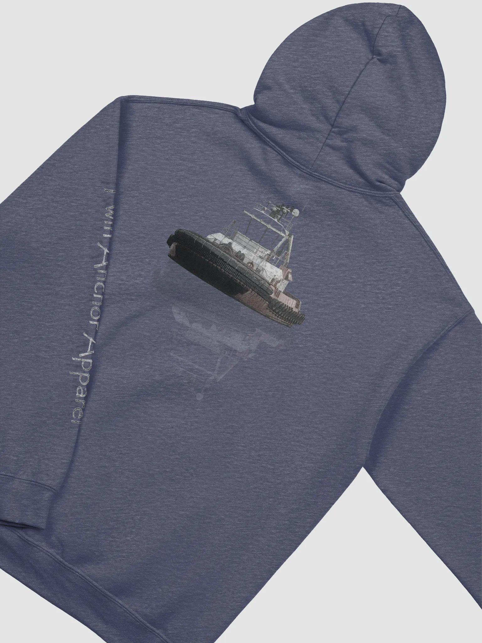 Tug Athena Side & Reflection – Maritime Heritage | Twin Anchor Apparel AB Watch Line product image (7)