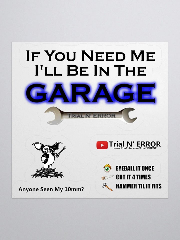 Garage Sticker Bundle product image (3)