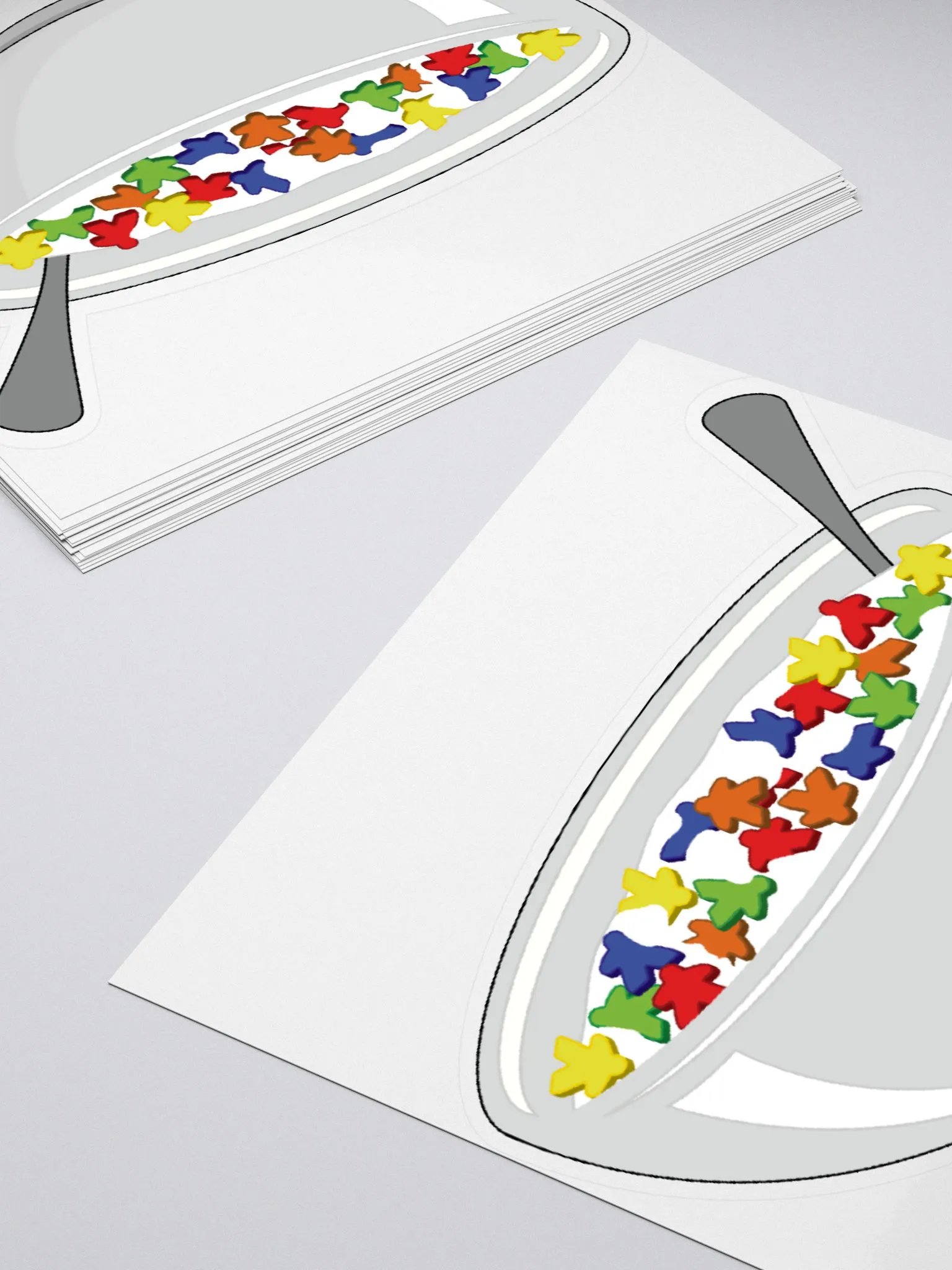 Crunchy Meeple Cereal Sticker product image (4)