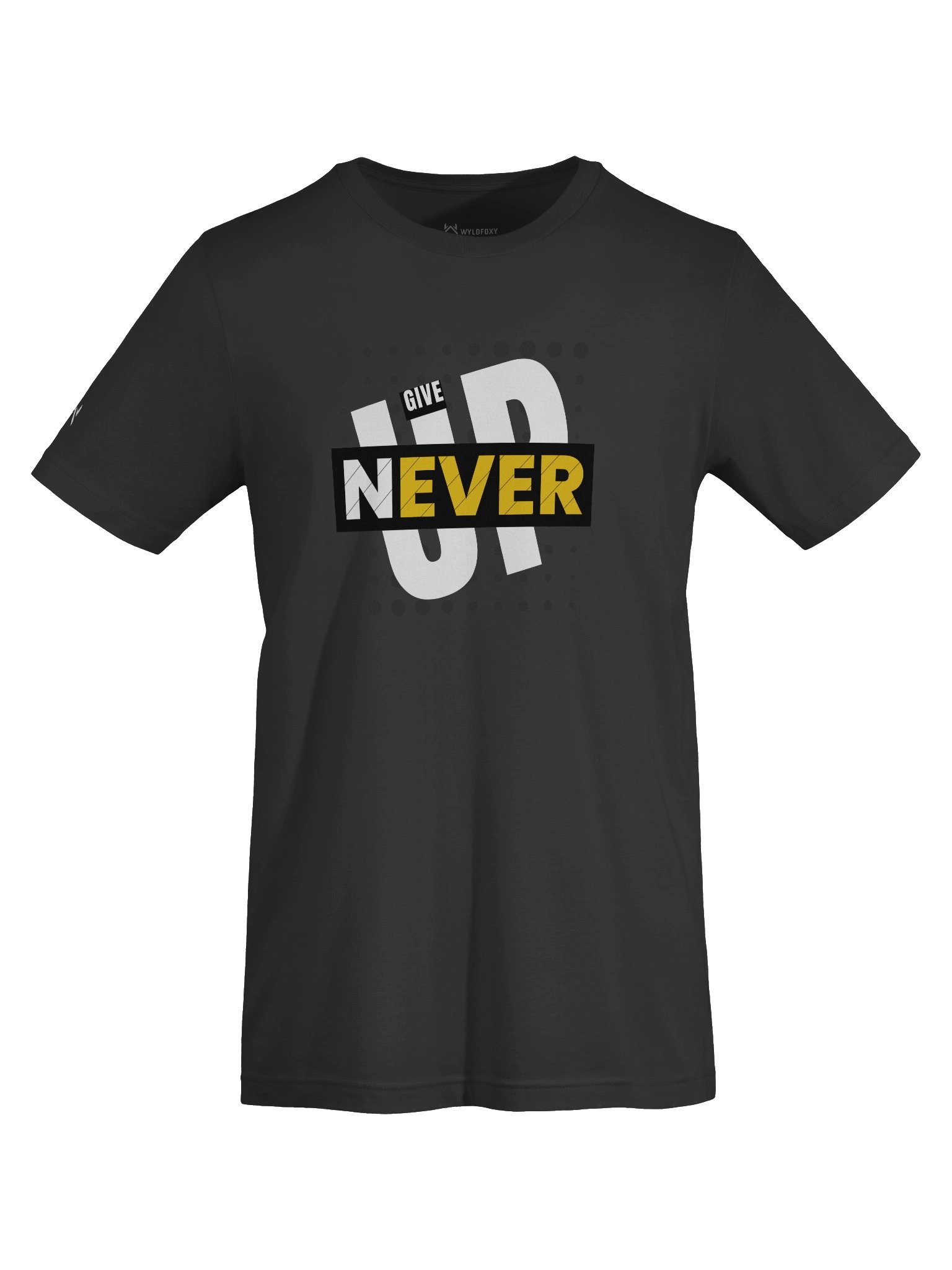 WyldFoxy Never Give Up Supersoft T-Shirt product image (57)