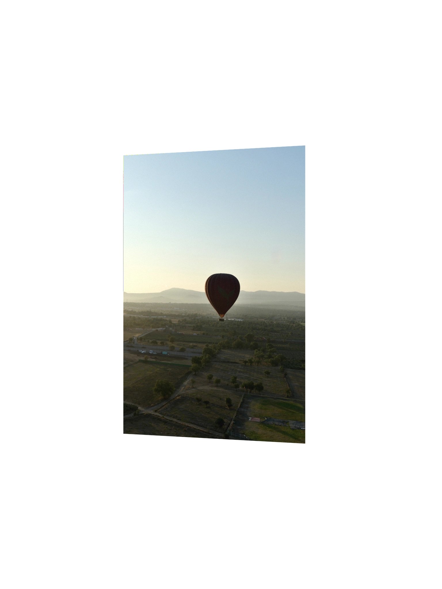 Teotihuacan - Hot Air Balloon at Dawn – (Print Only) product image (8)