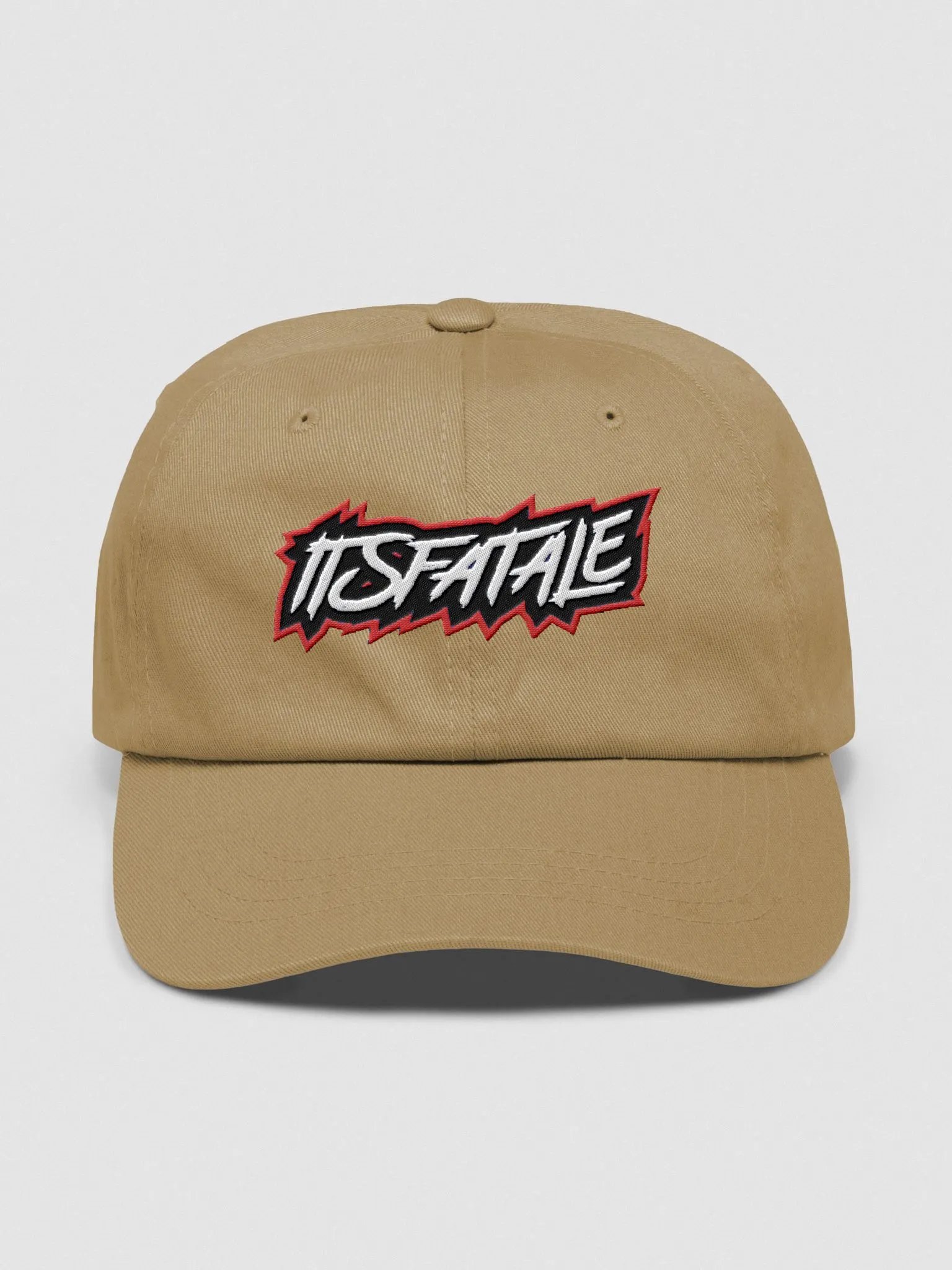 itsFatale Red Outline Baseball Cap product image (4)