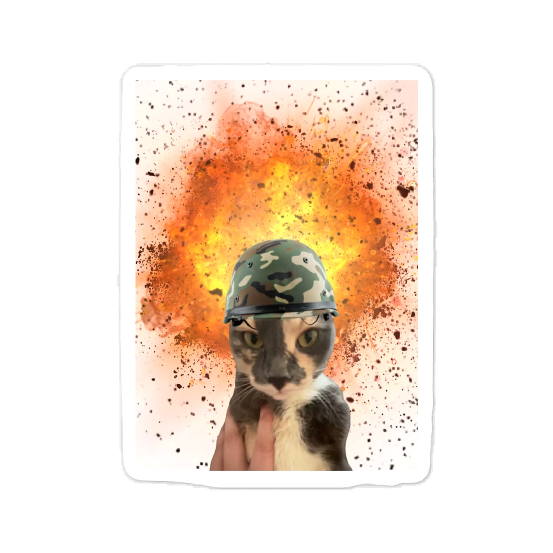 Kitty Explosion Sticker (Set of 1) product image (1)