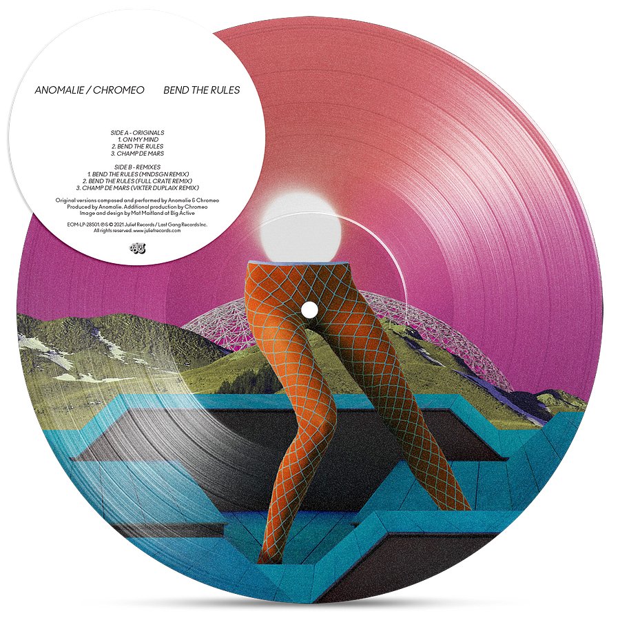 Vinyl Picturedisk of Bend the Rules EP product image (2)