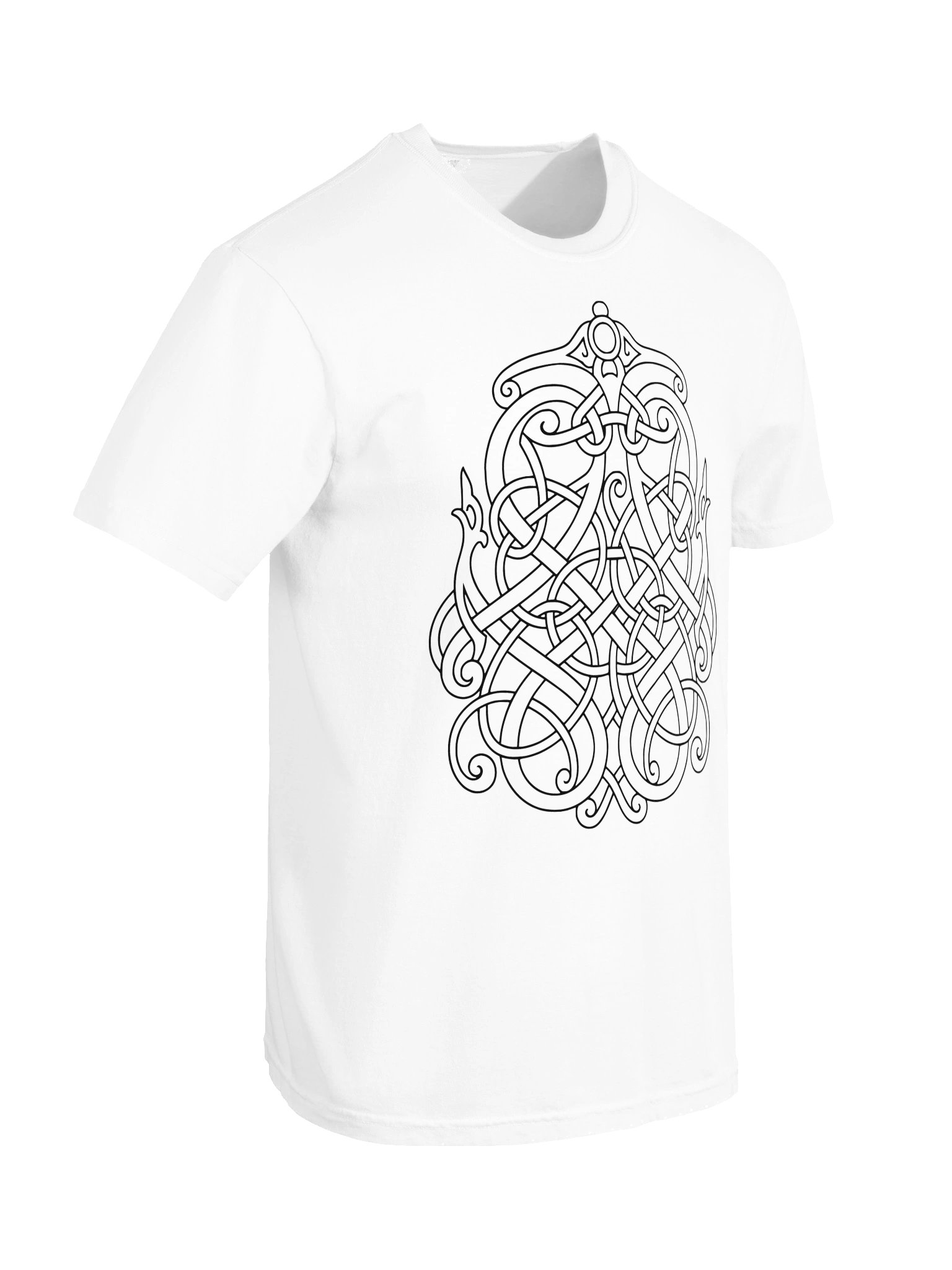 Graphic Inspired by rune stone from Uppland, Sweden - Comfort Colors Heavyweight Unisex cotton T-shirt product image (27)