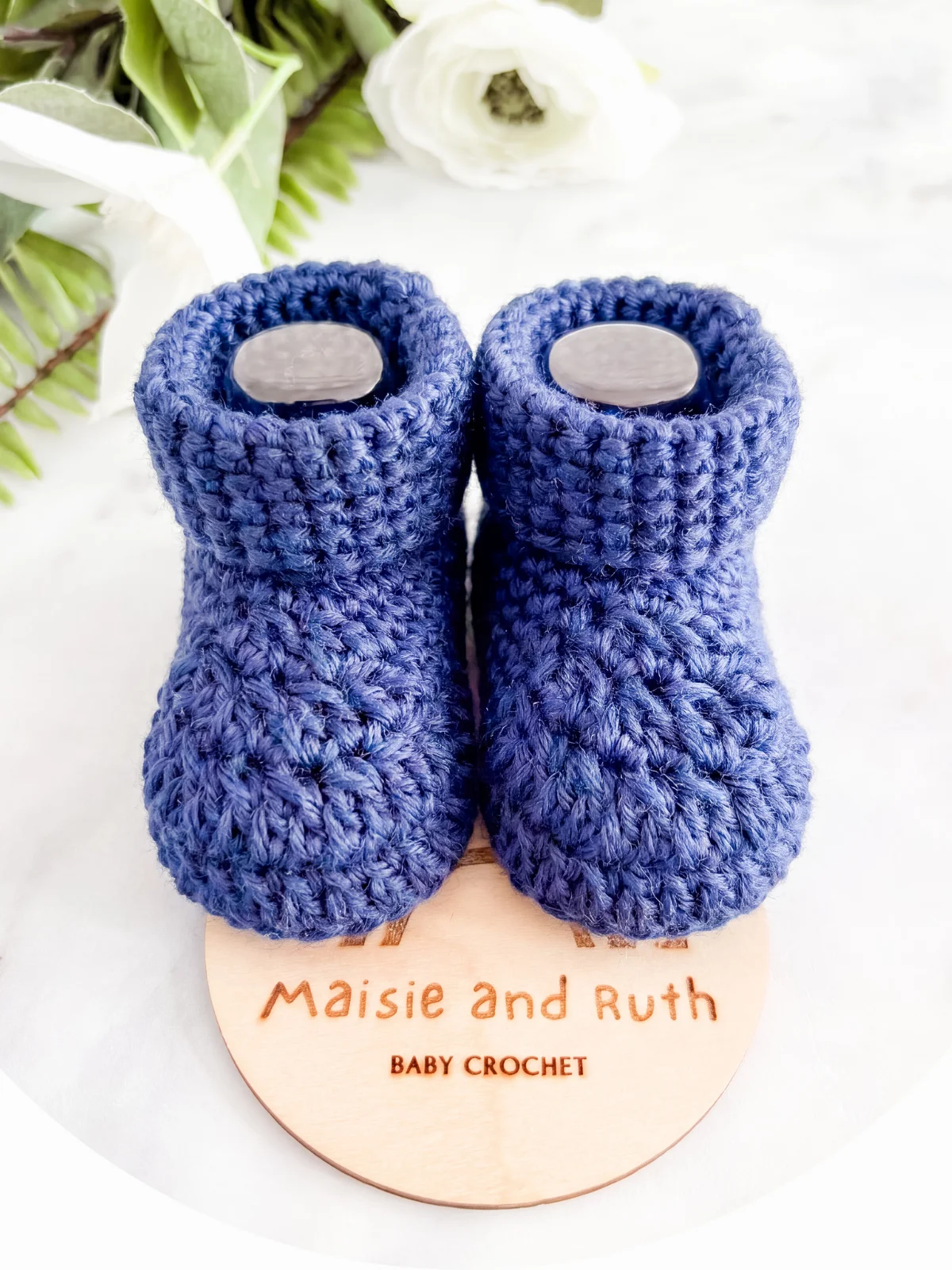 Cozy Steps Baby Booties Crochet Pattern product image (8)