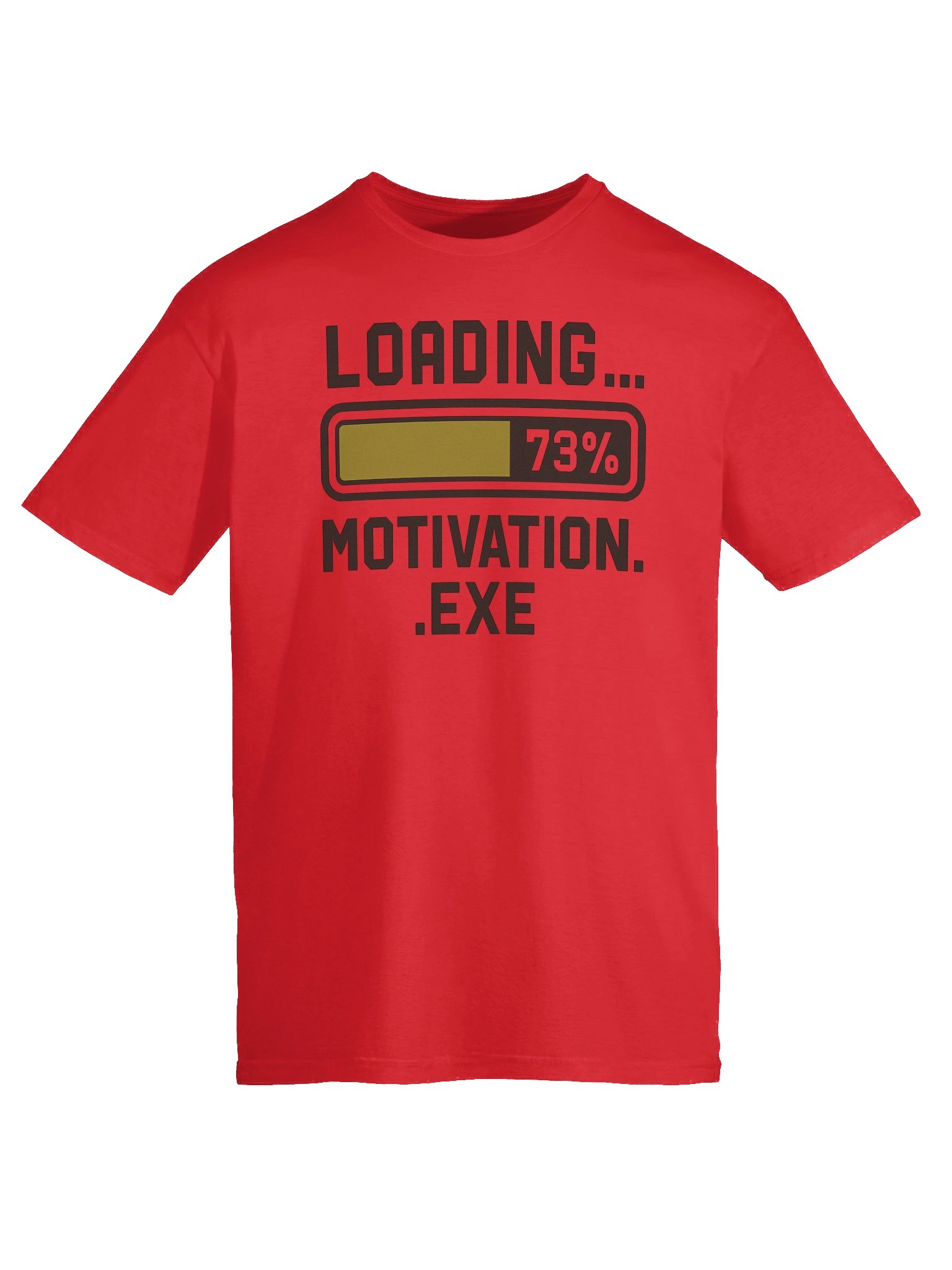 Loading… Motivation.exe – Funny Gamer & Work-Life T-Shirt product image (9)