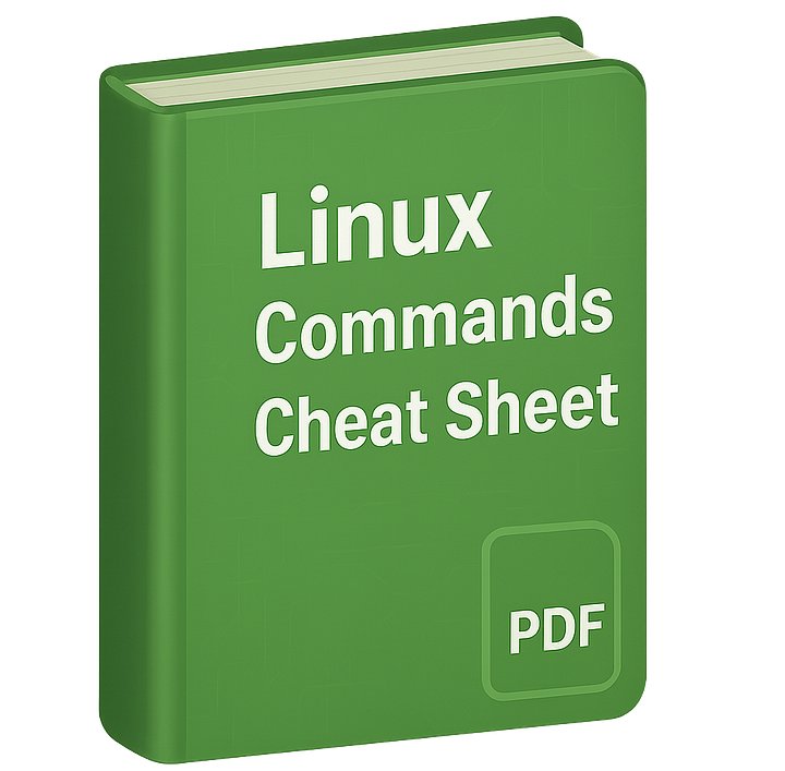 Linux Commands Cheat Sheet (PDF) product image (1)