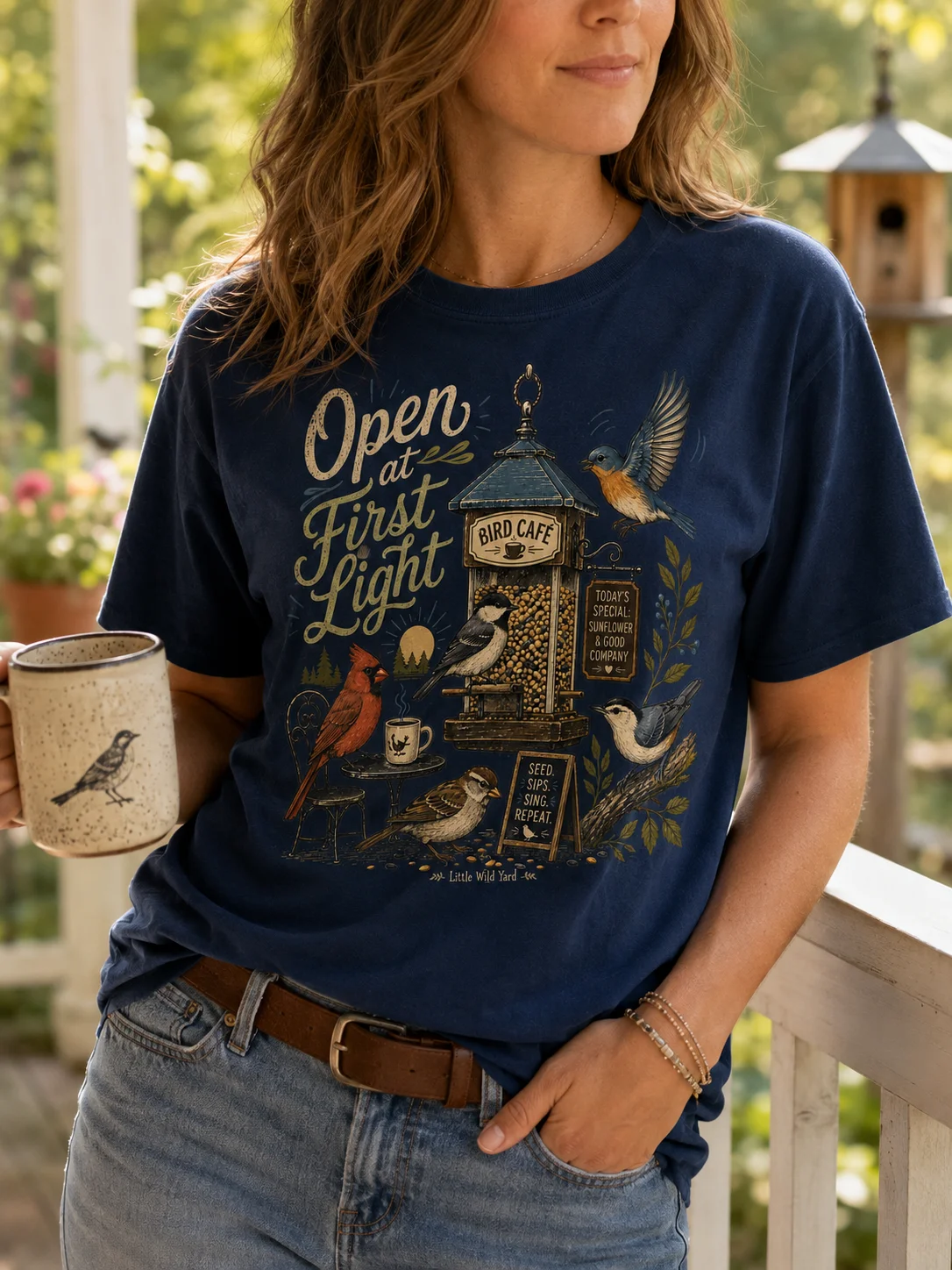 Open at First Light T-shirt product image (6)