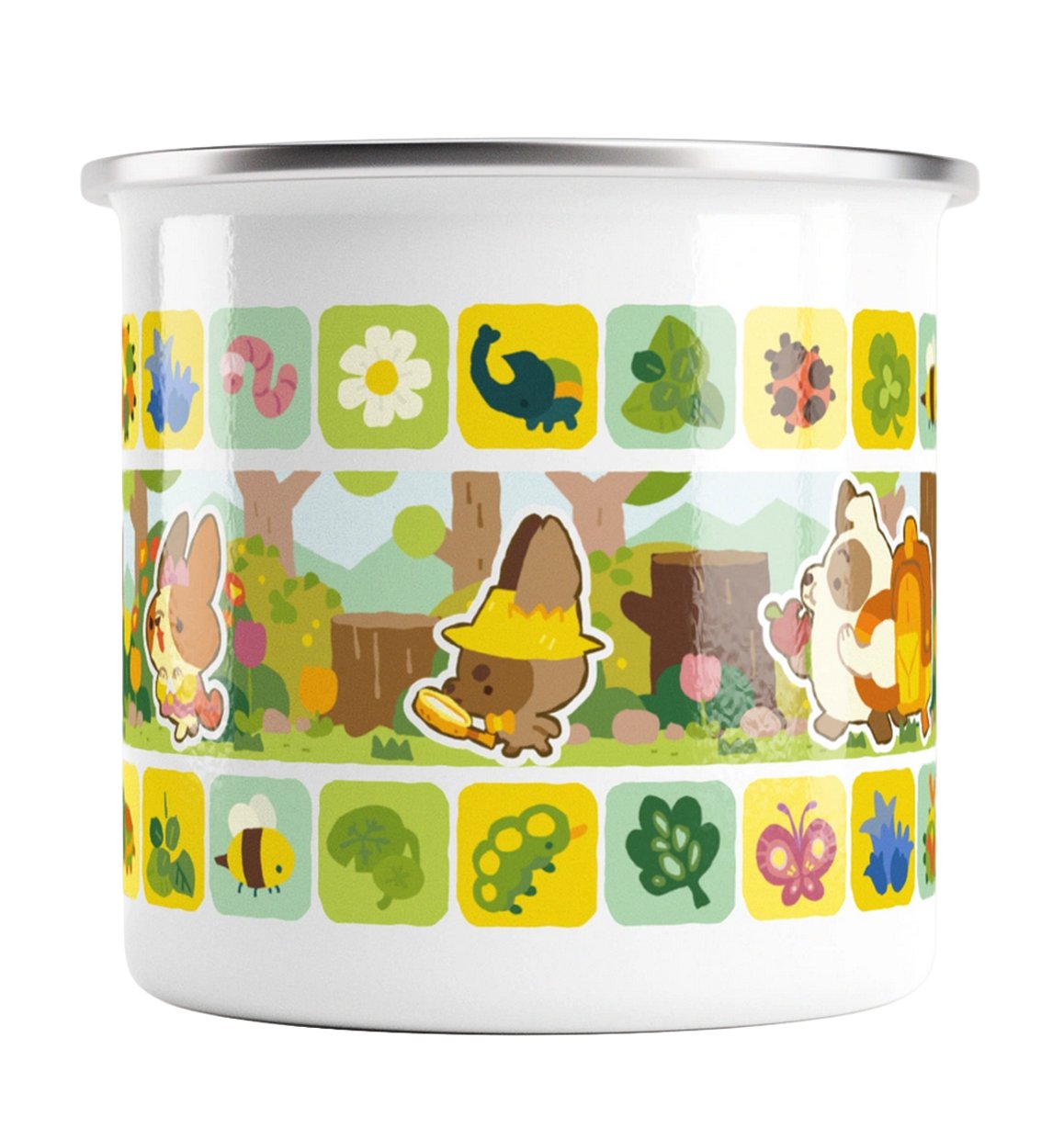 Bug Hunt Enamel Mug product image (1)