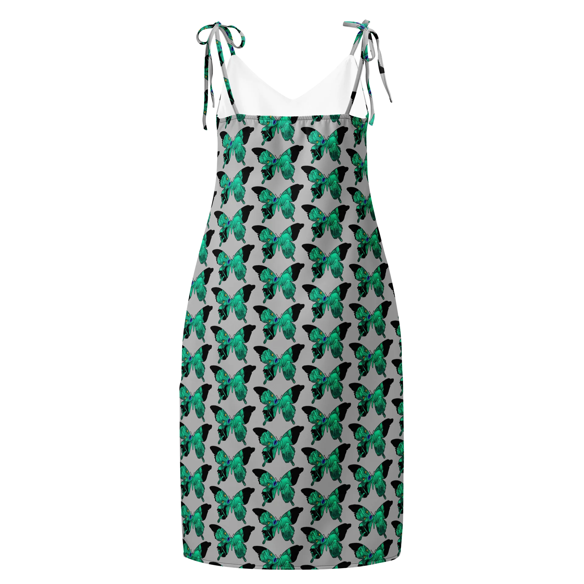 Swamp monster Butterfly All-Over Print Slip Dress product image (2)